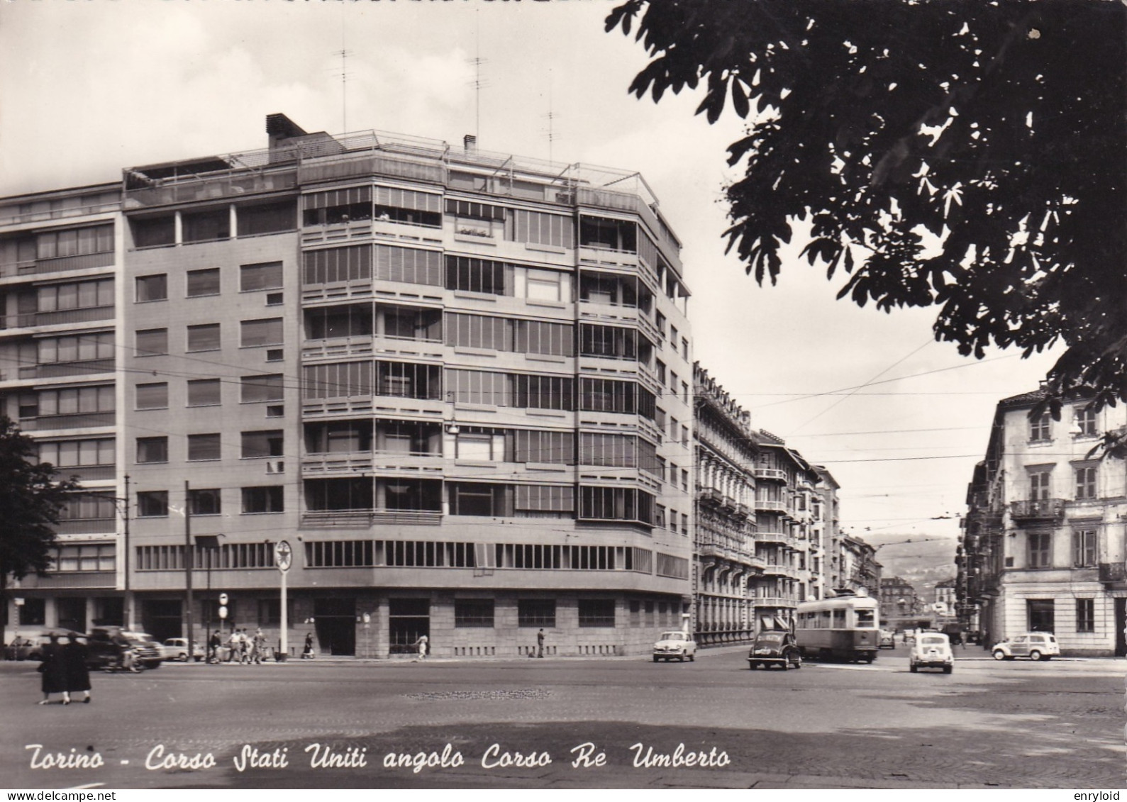 Torino Corso Stati Uniti Angolo Corso Re Umberto ( Tram ) - Autres & Non Classés