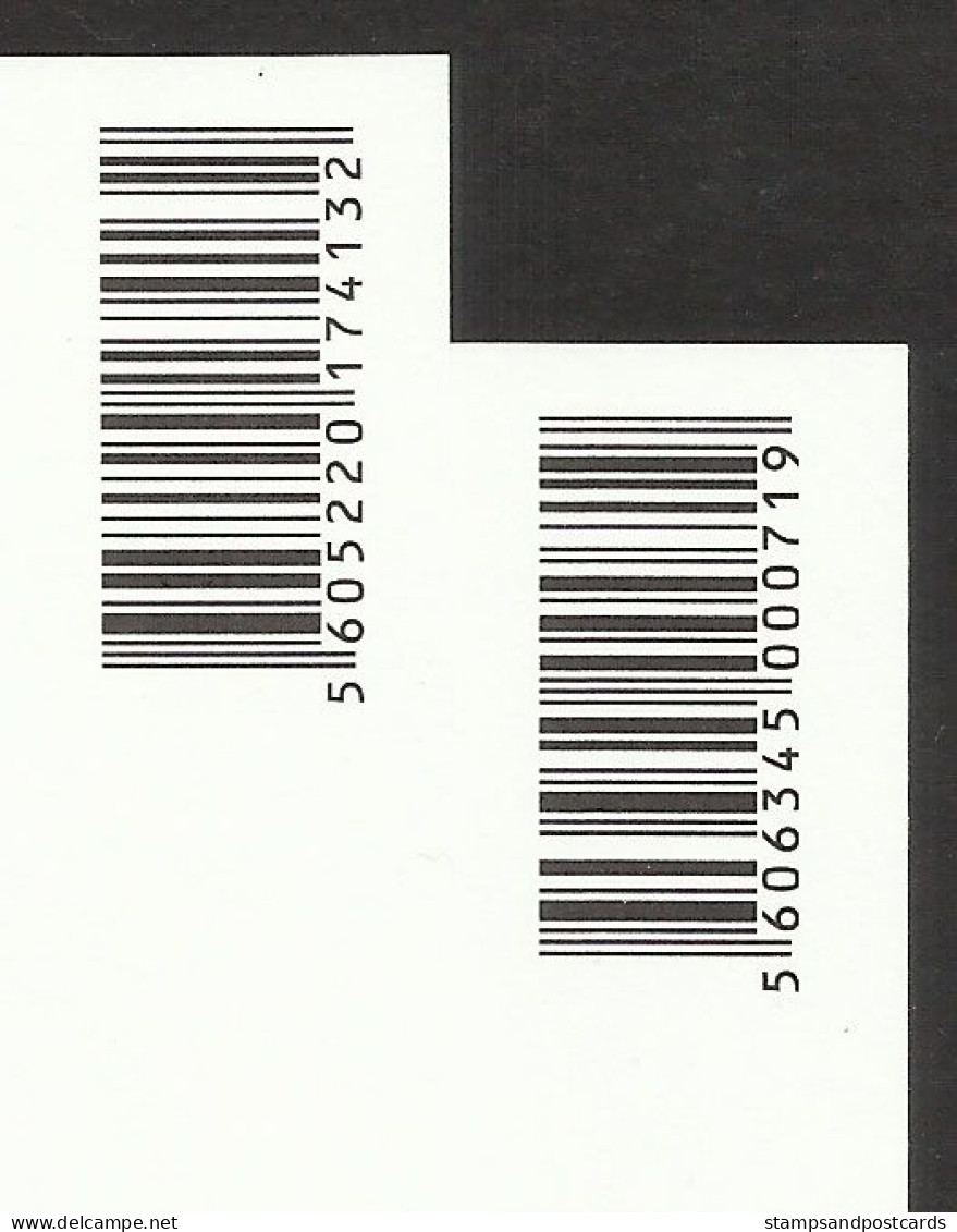 Portugal Entier Postal VARIETÉ CODE À BARRES Année Int. De La Chimie 2011 Stationery Chemistry Int. Year VARIETY BARCODE - Entiers Postaux