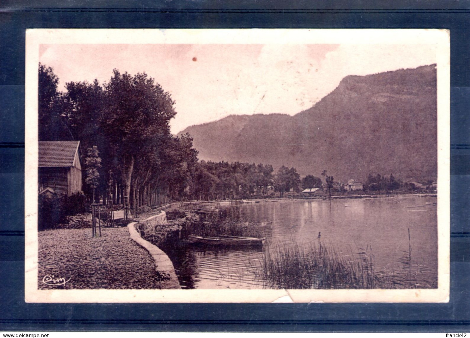 01. Nantua. La Promenade Du Lac Et Le Signal - Nantua