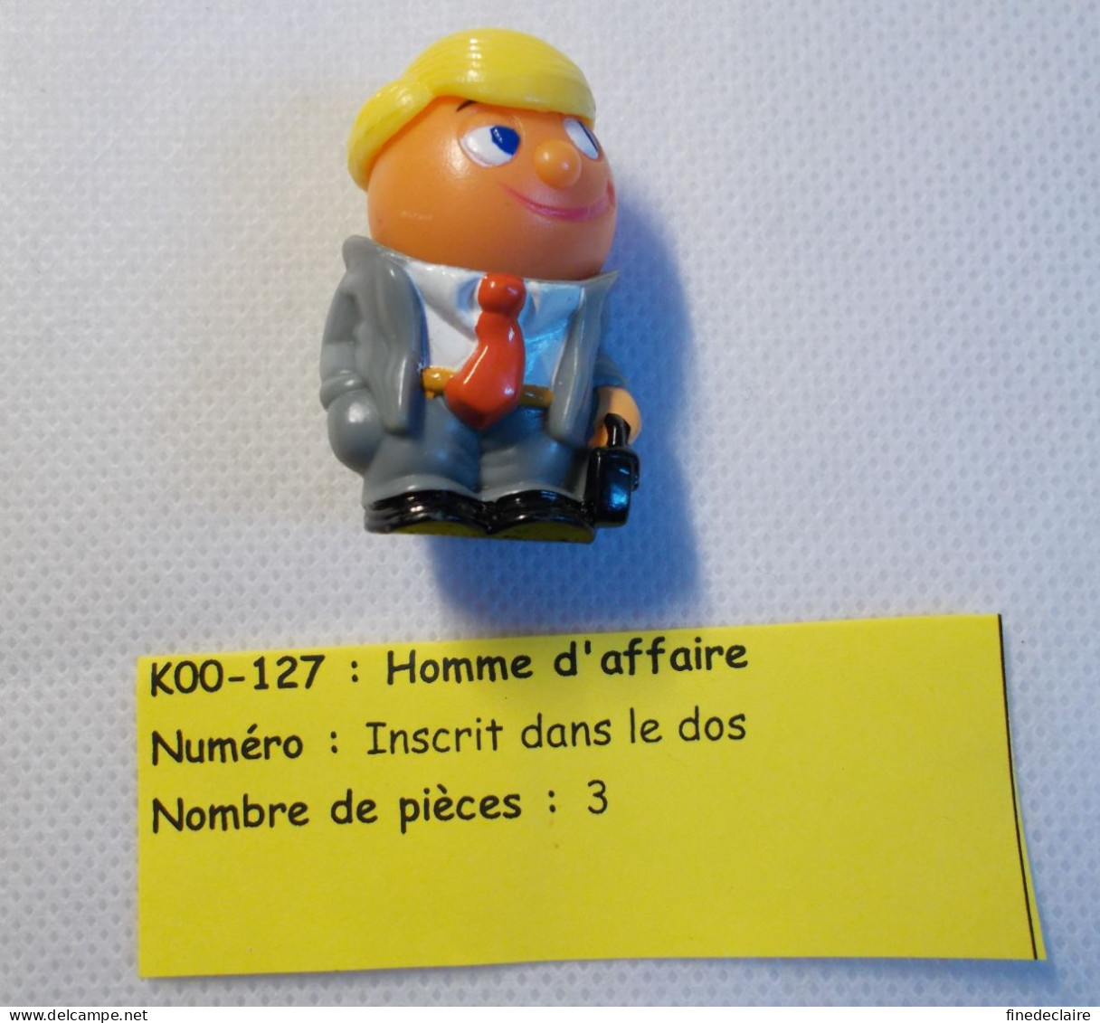 Kinder - Personnages - Homme D'affaire - K00 127 - Sans BPZ - Mountables