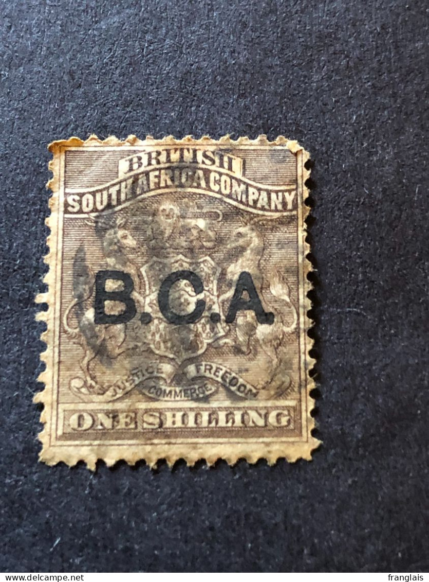 BRITISH CENTRAL AFRICA SG 7 1s Grey Brown FU - Nyasaland (1907-1953)