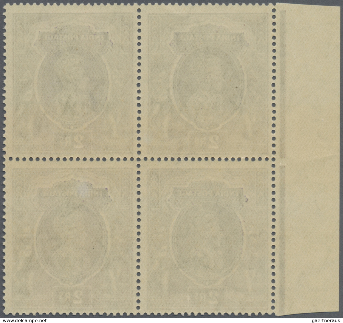 Kuwait: 1939 Complete set of 13 India KGVI. definitives optd. "KUWAIT" each in m