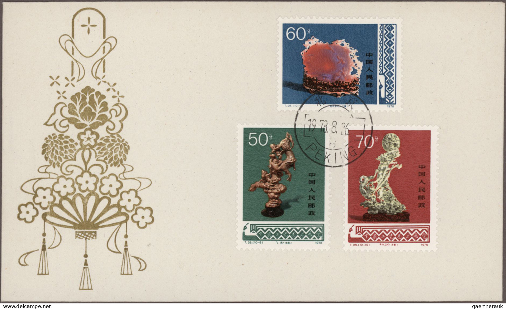 China: 1902/1996 (approx.), collection of covers and FDCs in album, including a