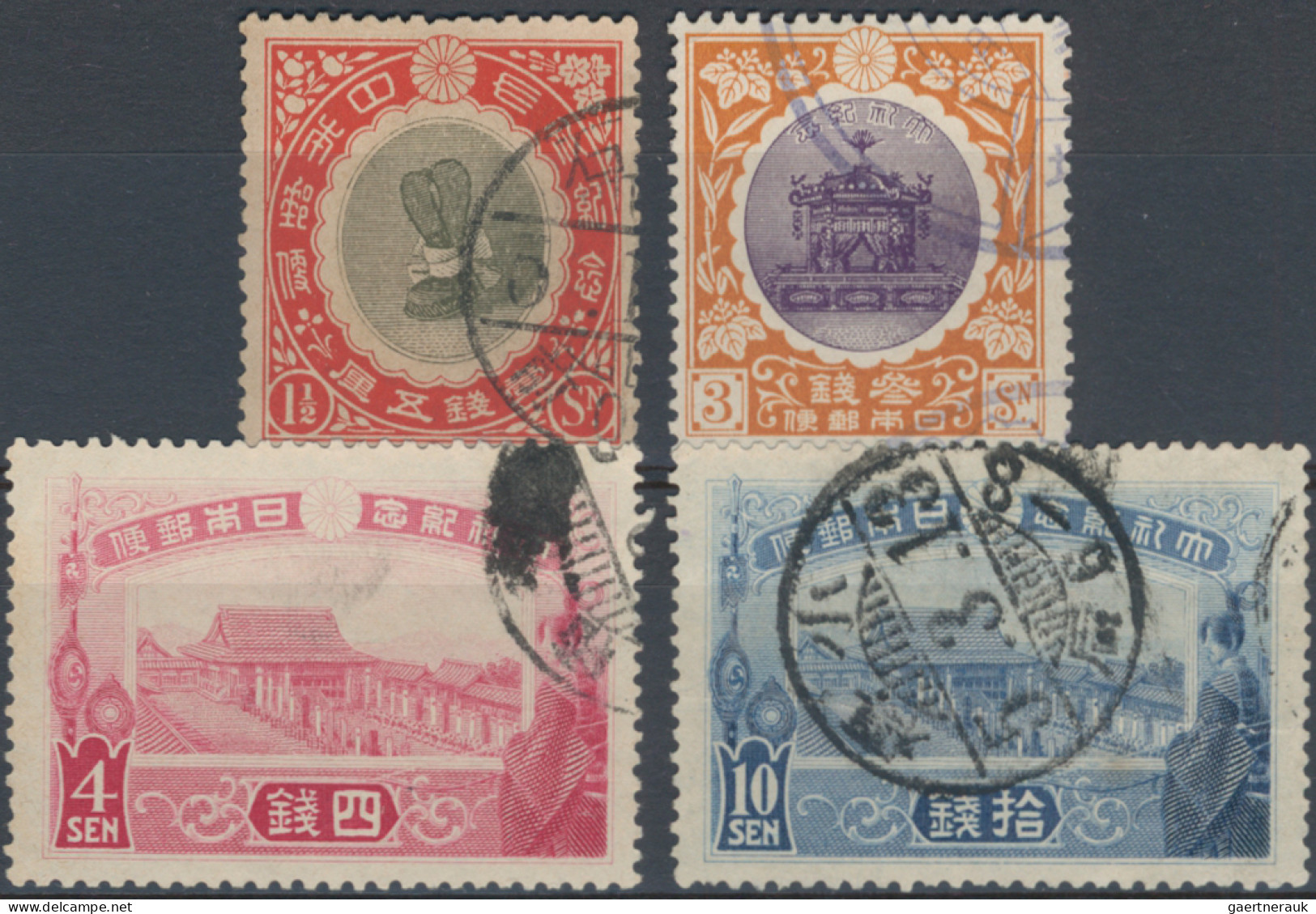 Japan: 1894/1955 (approx.), Collection Of Mainly Commemorative Issues On More Th - Other & Unclassified