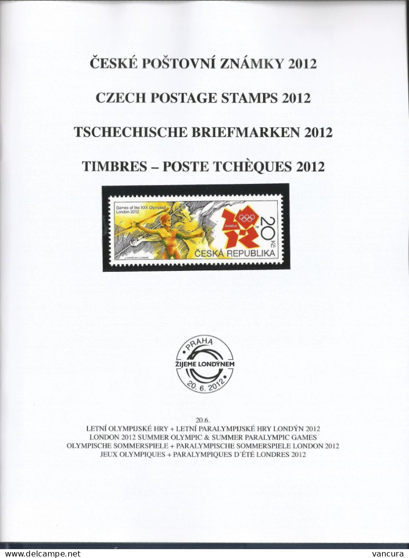 Czech Republic Year Book 2012 (with Blackprint) - Annate Complete