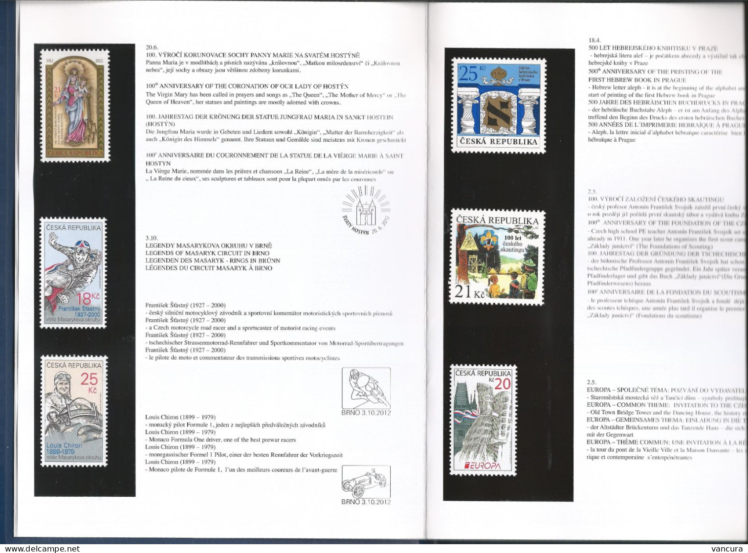 Czech Republic Year Book 2012 (with Blackprint) - Annate Complete