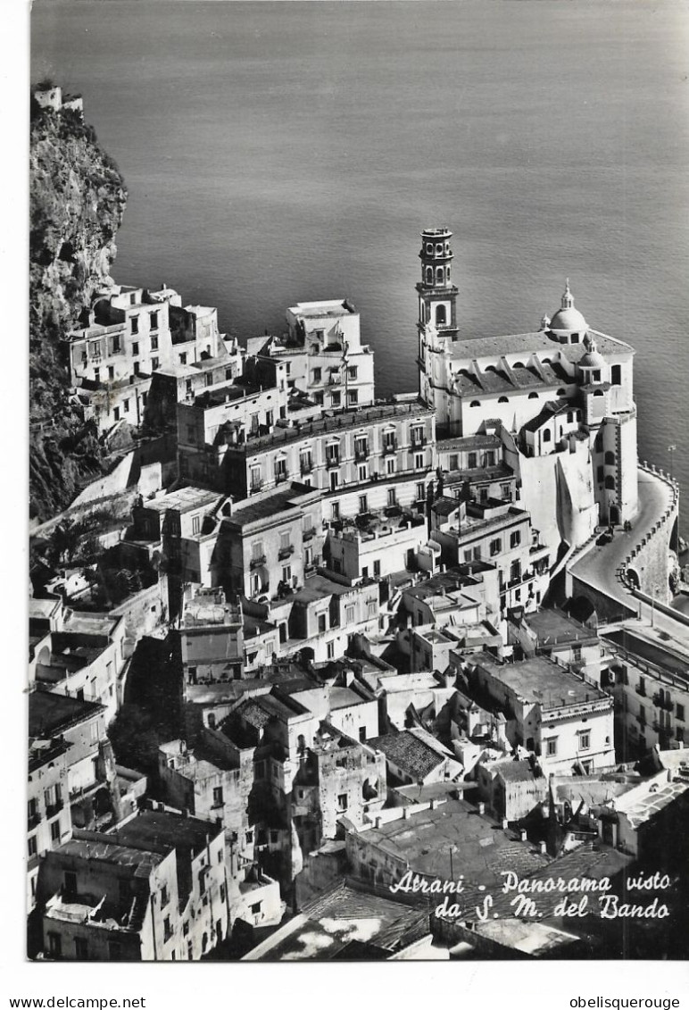 Salerno -ATRANI PANORAMA VISTO DA S M DEL BANDO BELLE CARTE - Salerno