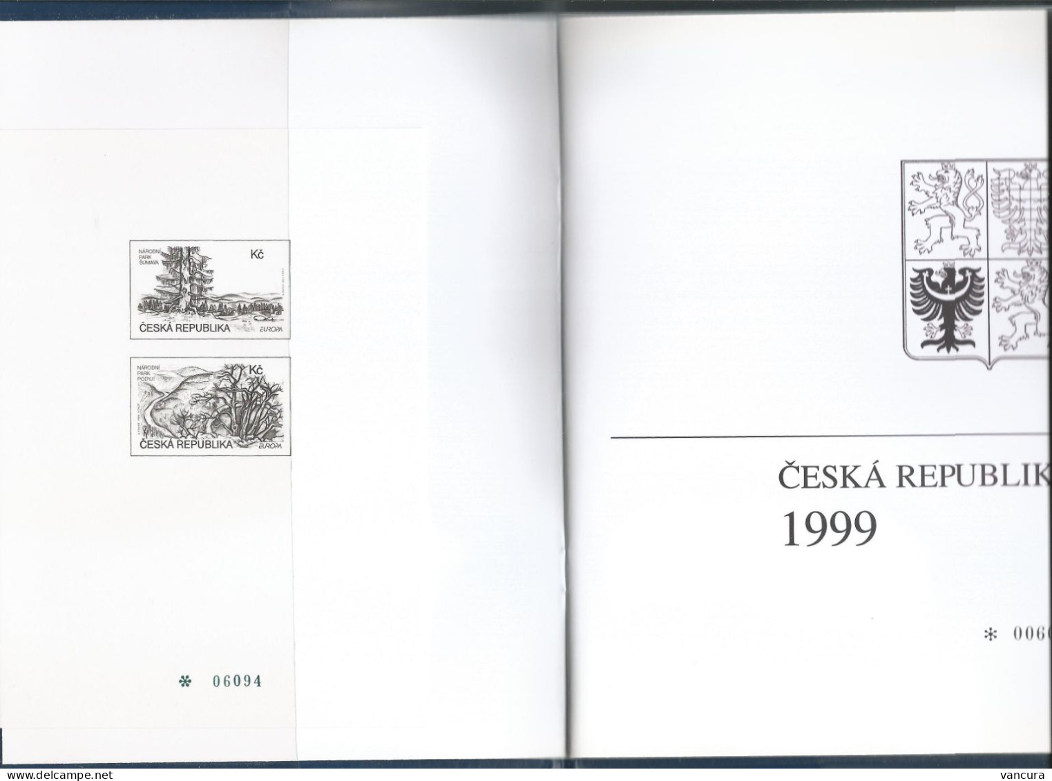 Czech Republic Year Book 1999 (with Blackprint) - Années Complètes