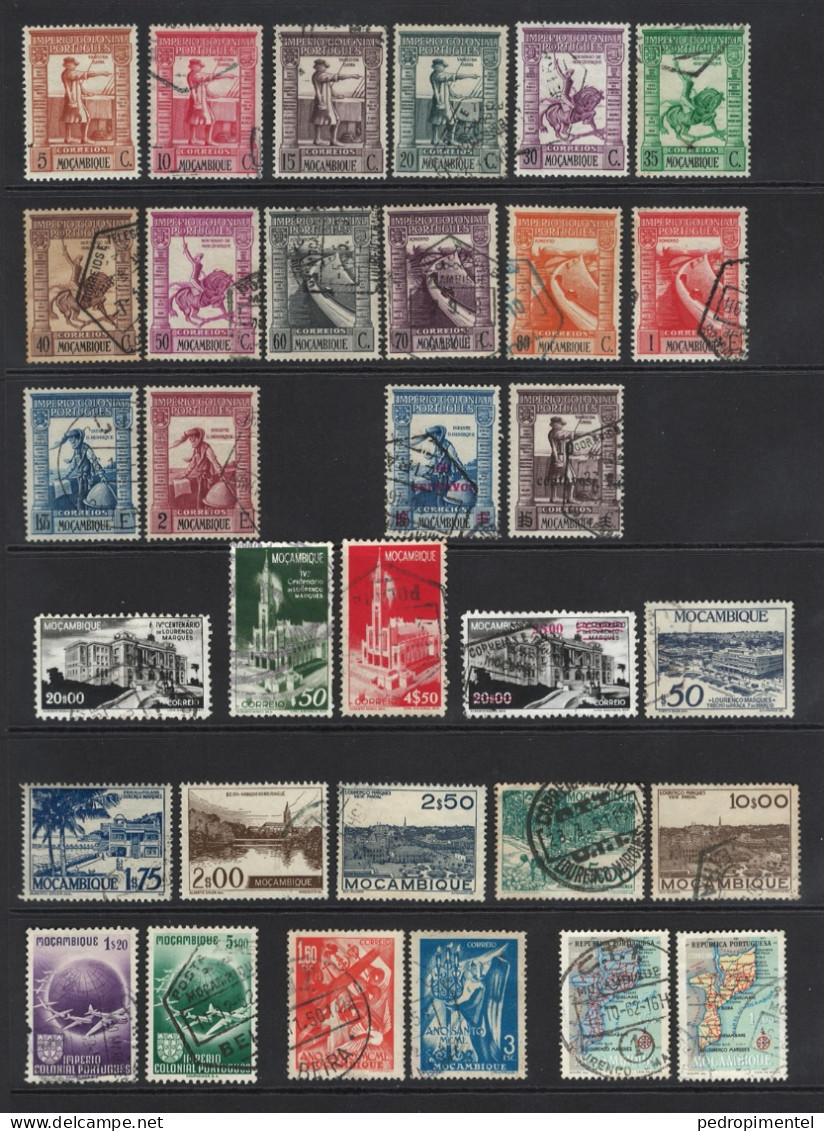 Portugal Mozambique 30s-60s And "100+ Collection Kick-start" Condition Used Mundifil - Mozambique