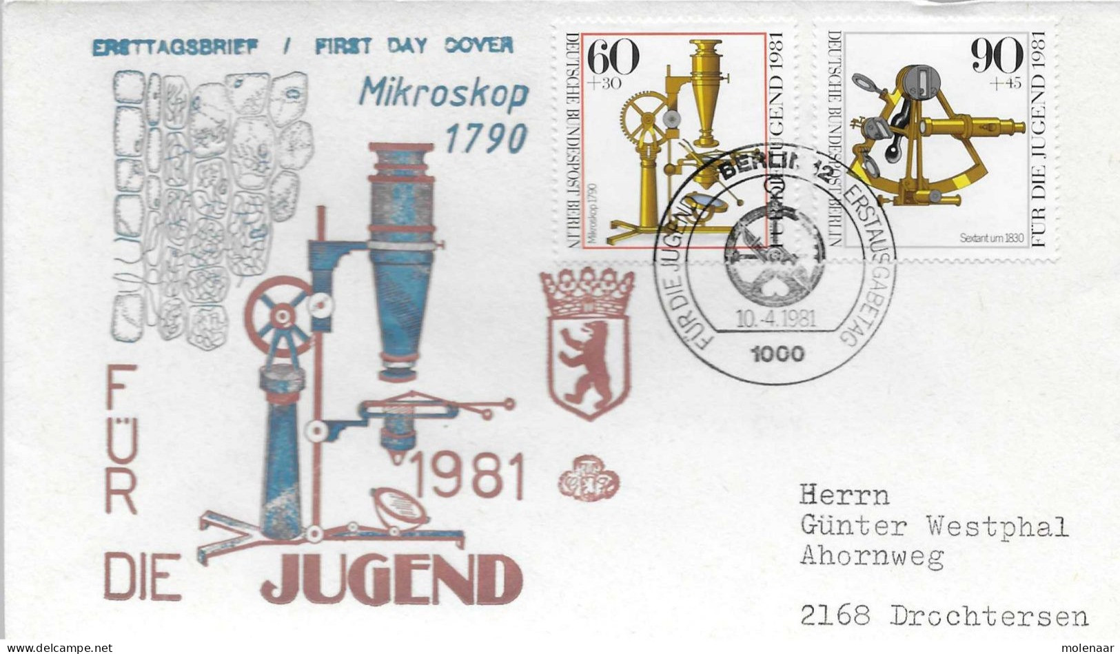 Postzegels > Europa > Duitsland > Berlijn > 1980-1990 > Brief Met No. 643 En 644 (17243) - Covers & Documents