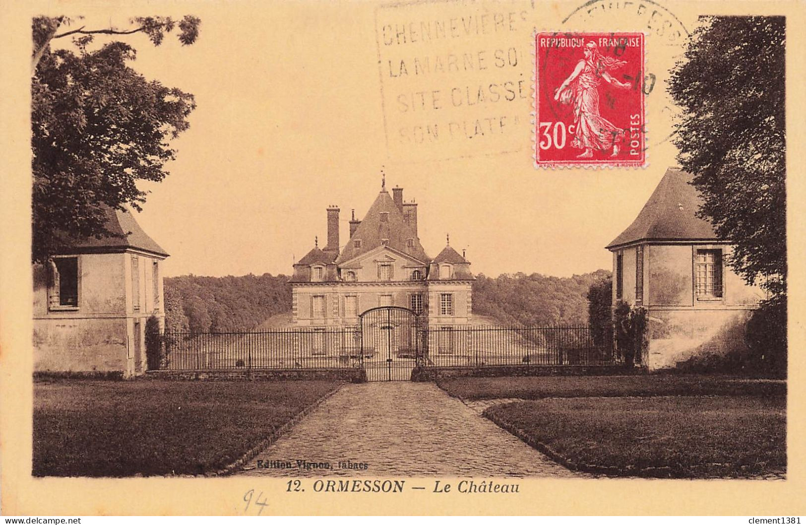 Ormesson Le Chateau - Ormesson Sur Marne