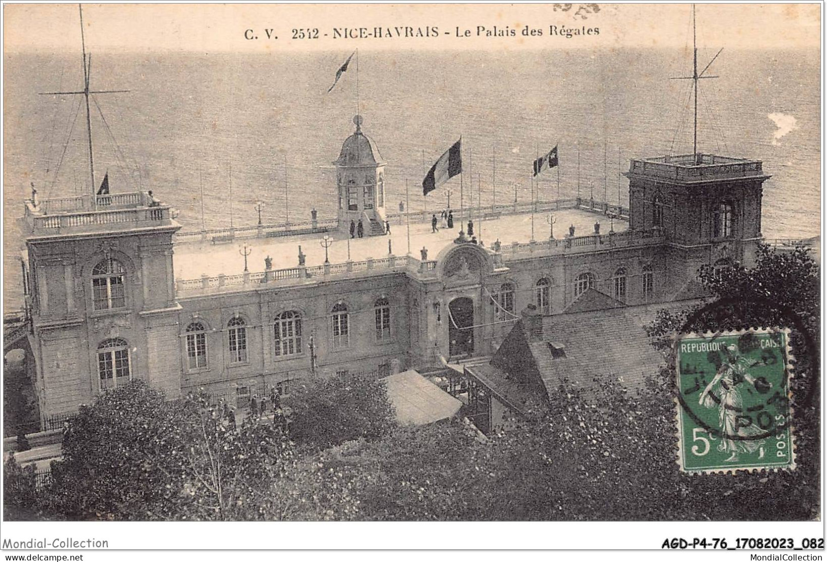 AGDP4-76-0311 - NICE-HAVRAIS - Le Palais Des Régates  - Sainte Adresse