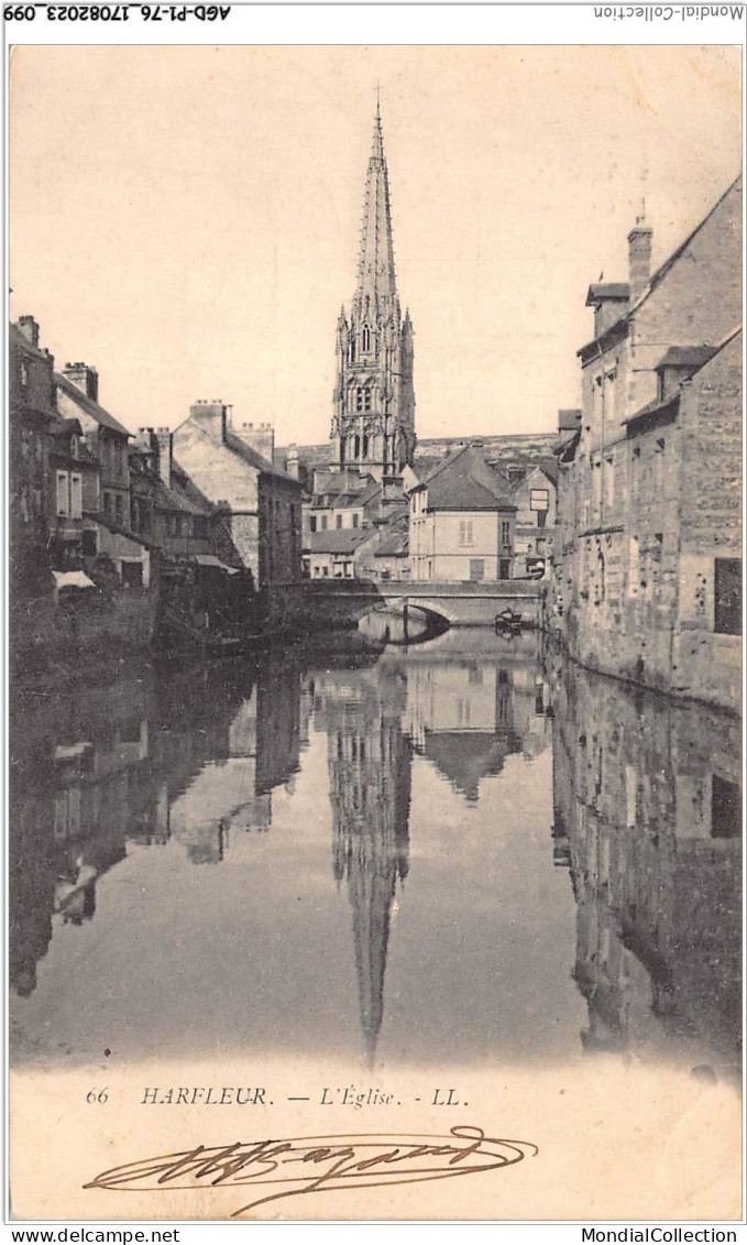 AGDP1-76-0051 - HARFLEUR - L'église  - Harfleur