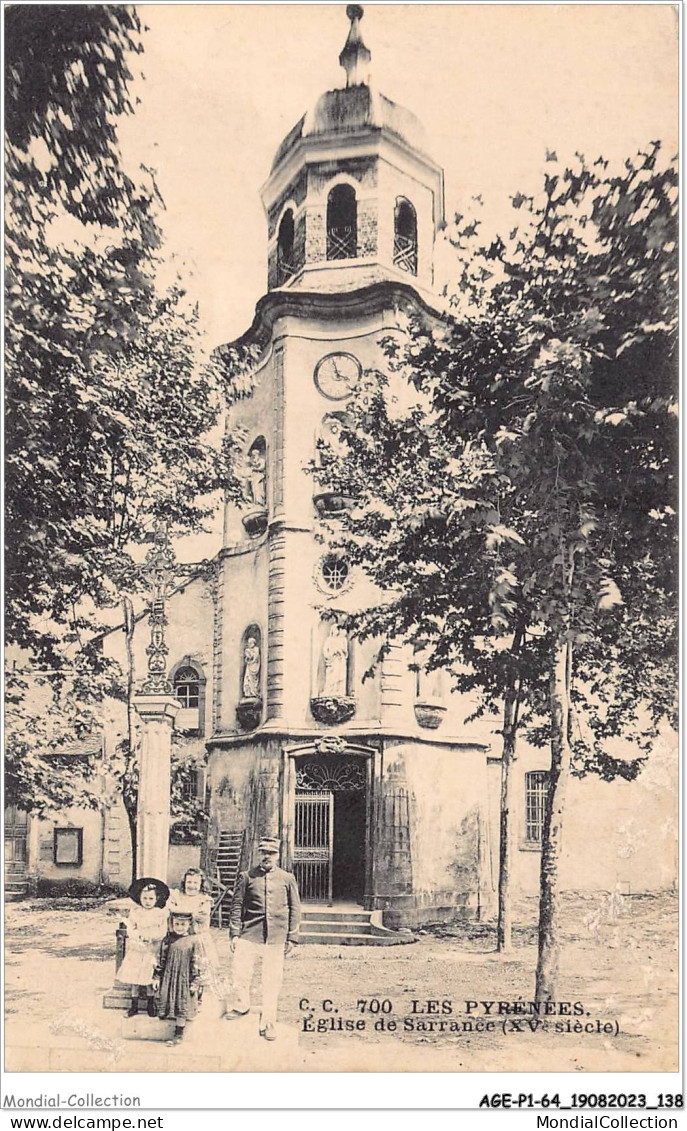 AGEP1-64-0070 - Les Pyrénées - église De - SARRANCE - XV Siècle - Oloron Sainte Marie