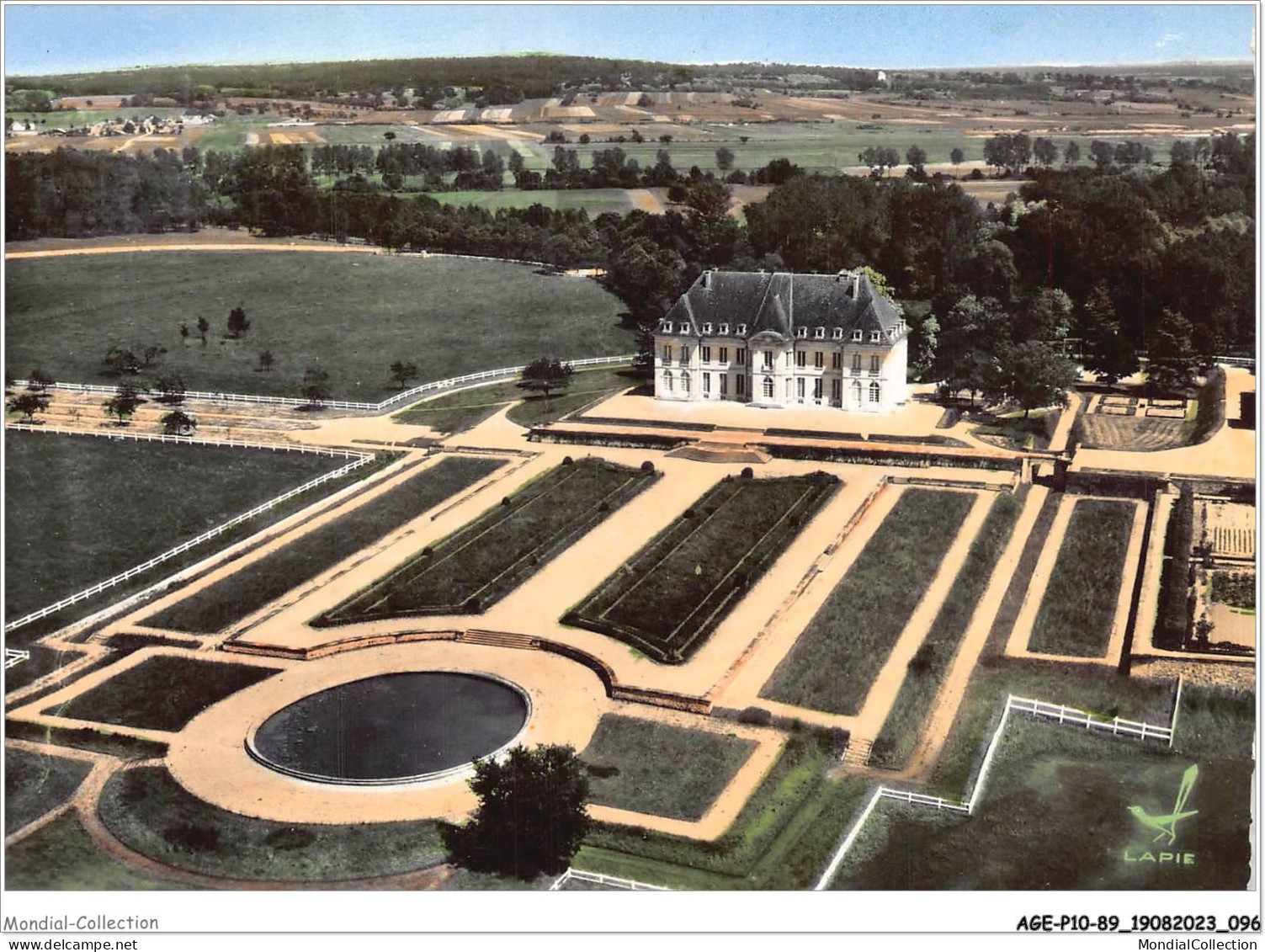 AGEP10-89-0930 - En Avion Au-dessus De - APPOIGNY - Yonne - Chateau De Régennes - Appoigny