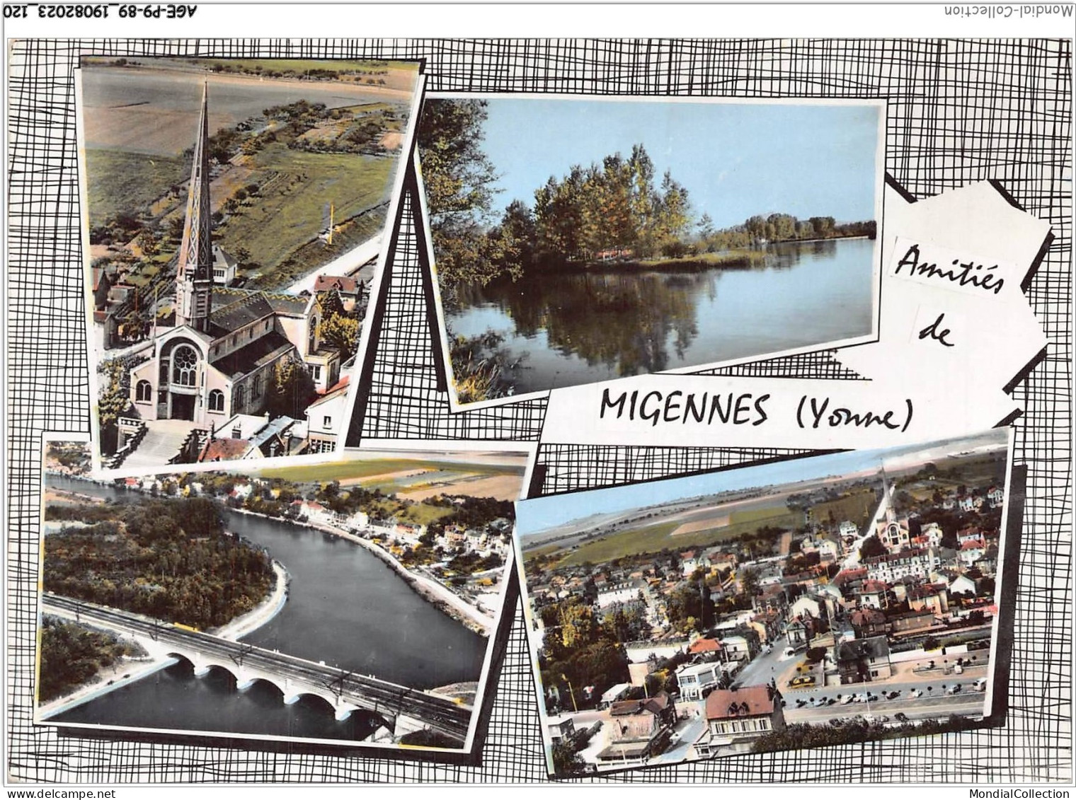 AGEP9-89-0873 - Amitiés De - MIGENNES  - Migennes