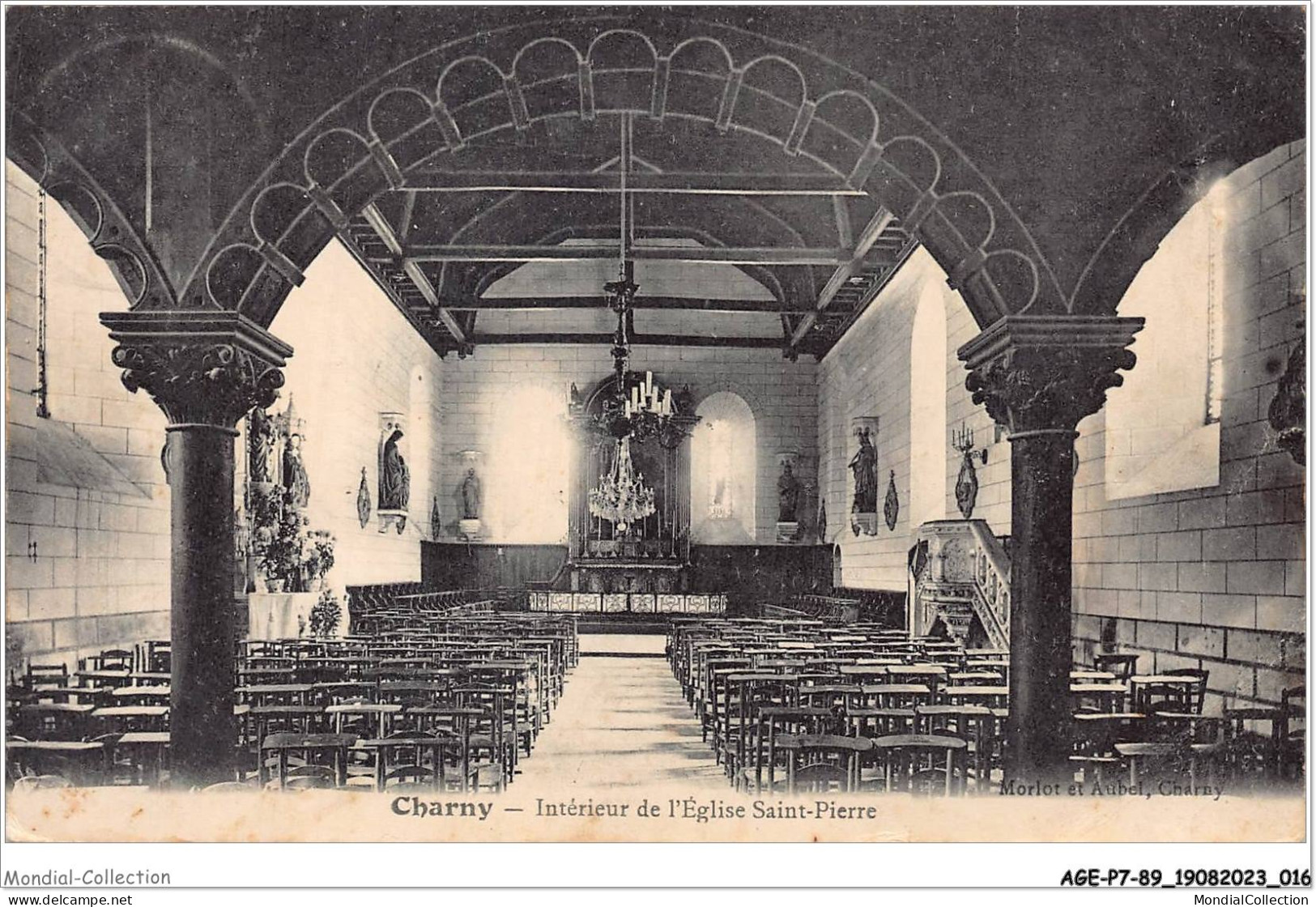 AGEP7-89-0589 - CHARNY - Intérieur De L'église Saint-pierre - Charny