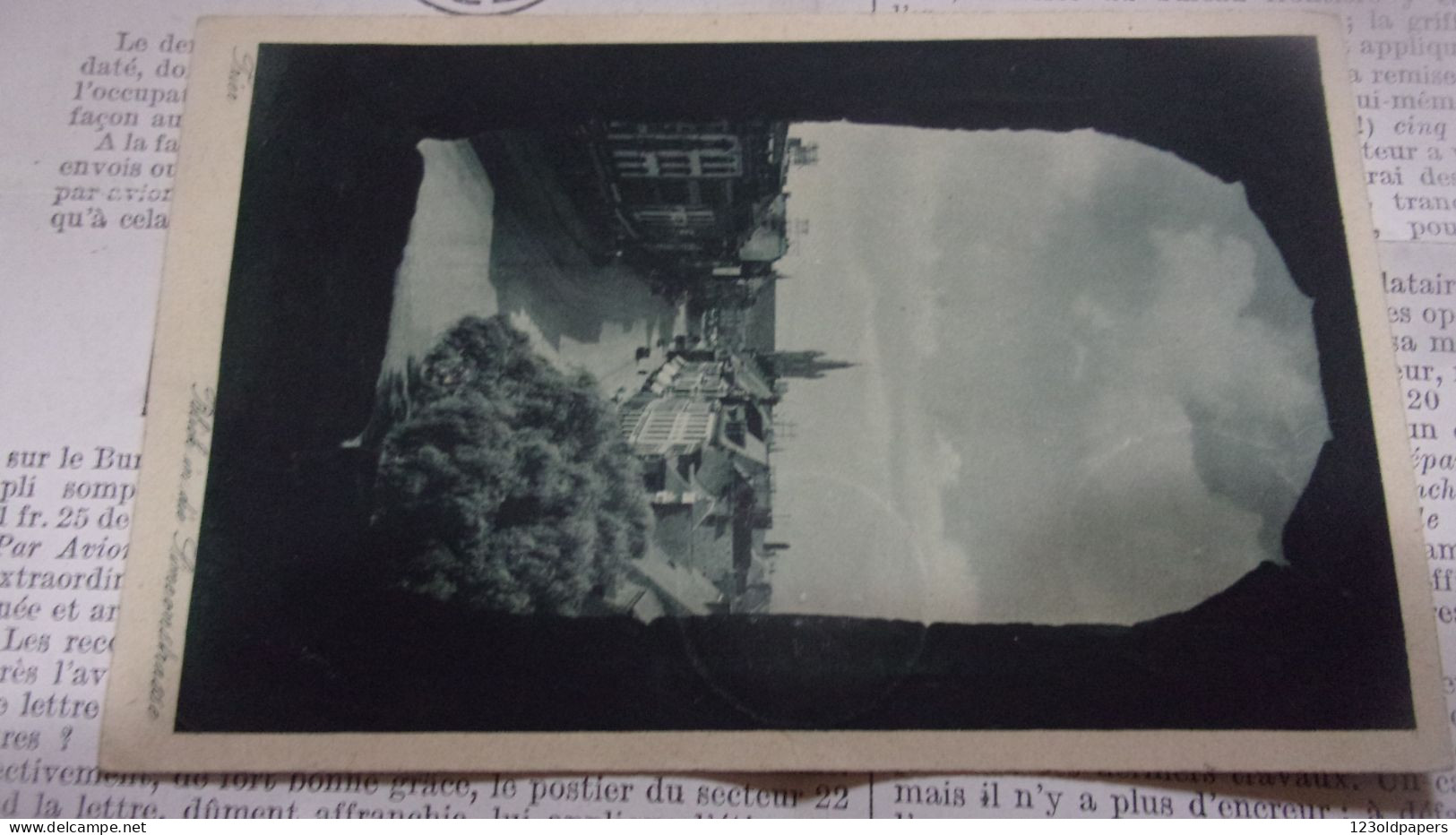 1930 TRIER TREVES DERNIERE LEVEE DU DERNIER JOUR AVANT EVACUATION RHENANIE POSTE AUX ARMEES 22 AVEC EXPLICATIF - Sonstige & Ohne Zuordnung