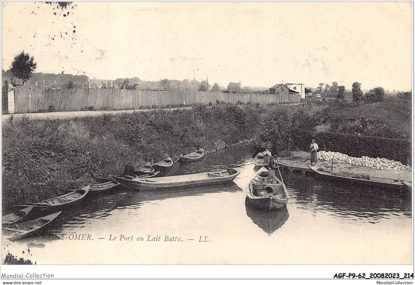 AGFP9-62-0865 - SAINT-OMER - Le Port Au Lait Battu  - Saint Omer