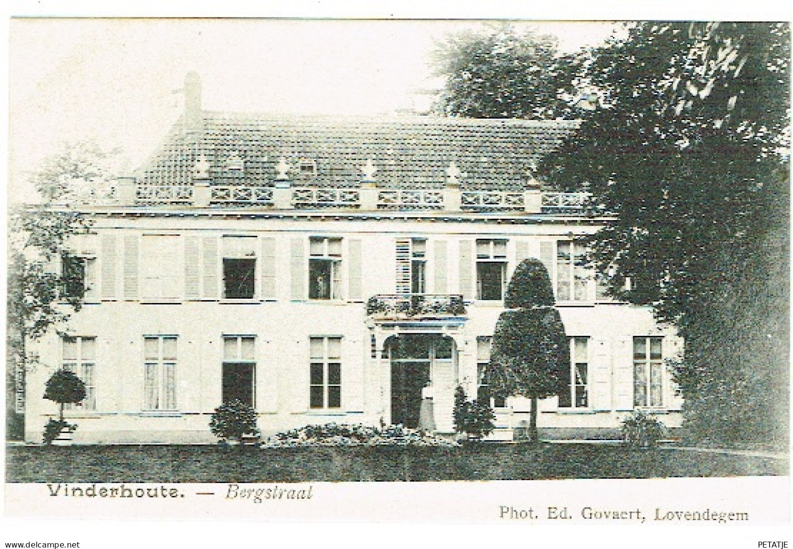 Vinderhoute , Bergstraat - Lovendegem