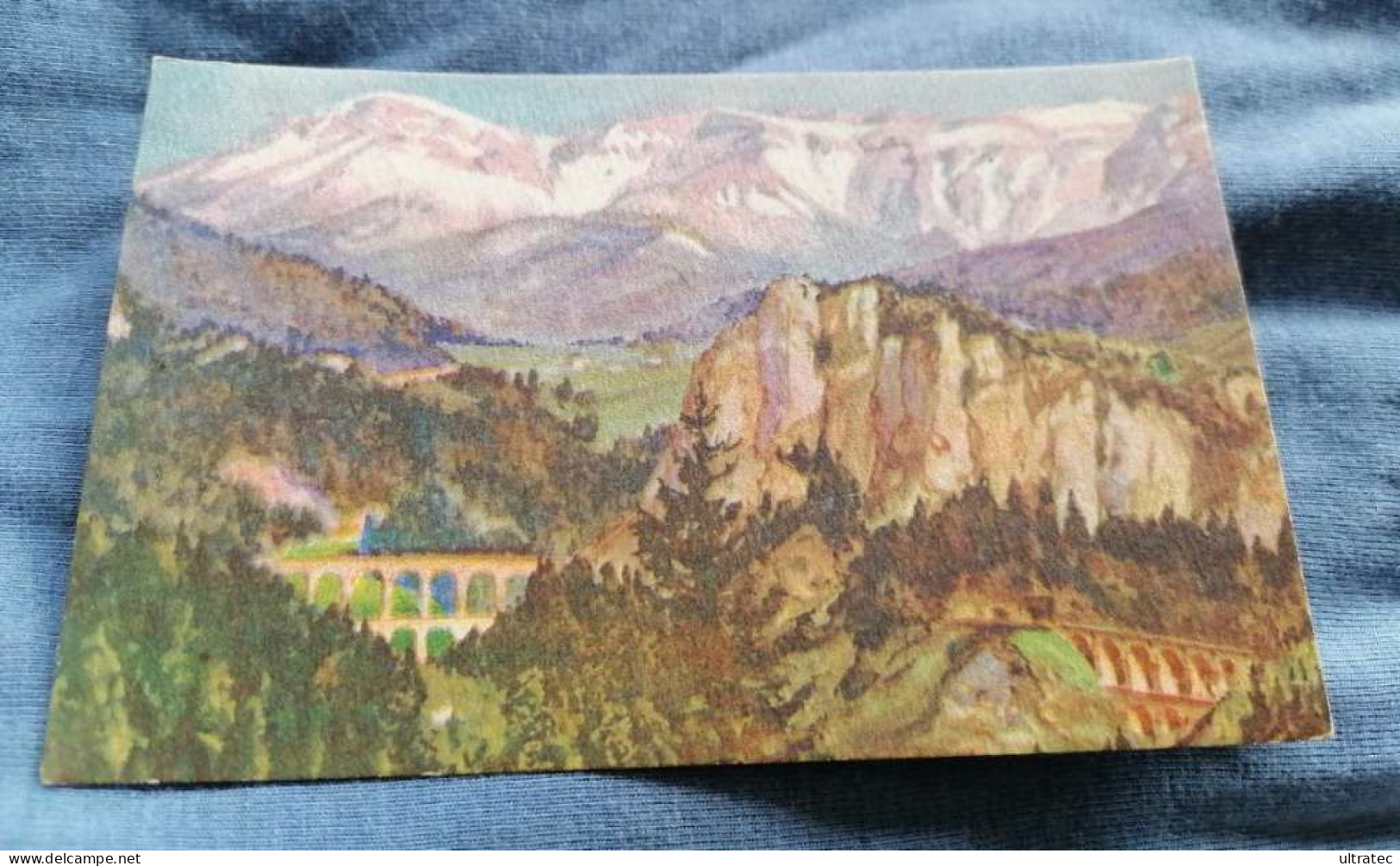 AK "SEMMERING, KALTE RINNE, POLLEROSWAND, RAXALPE CA.1925 NÖ"   SCHÖNE ALTE POSTKARTE KÜNSTLERKARTE   VINTAGE ANTIK - Semmering