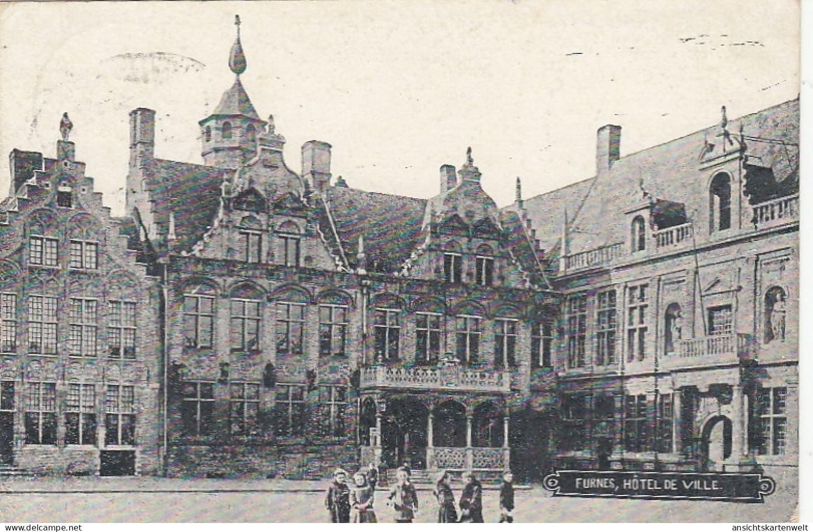 Funes, Hôtel De Ville Feldpgl1915 #E9194 - Veurne