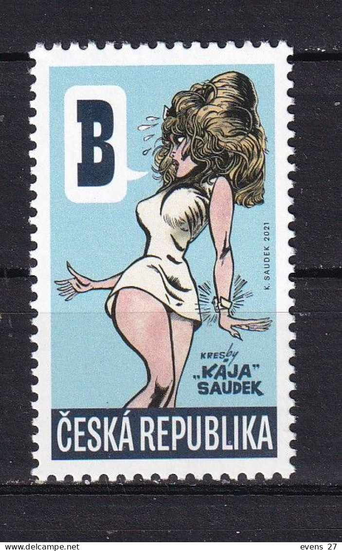 CZECH REPUBLIC-2021-KAJA SAUDEK-MNH. - Ungebraucht