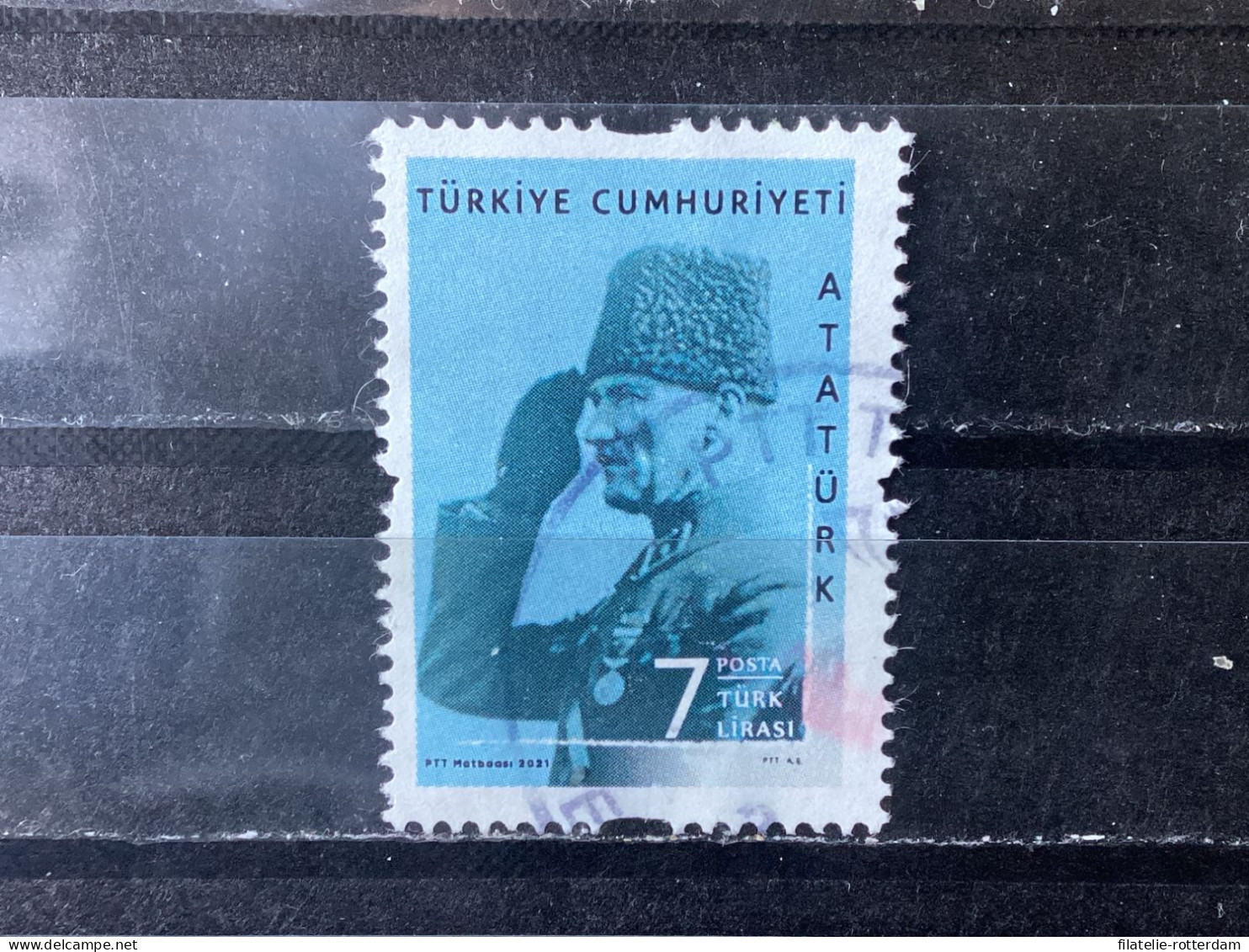 Turkey / Turkije - Ataturk (7) 2021 - Gebraucht