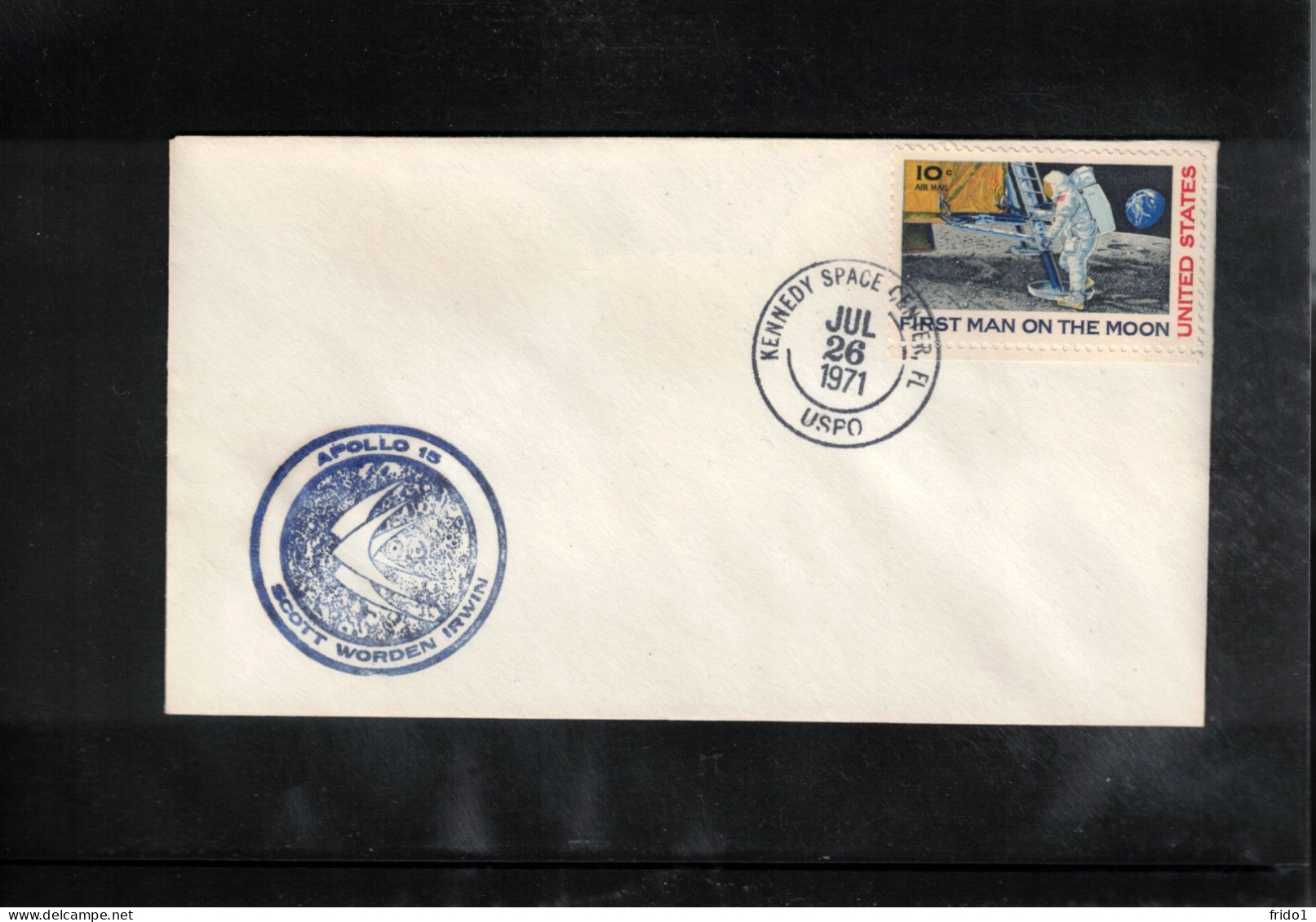 USA 1971 Space / Weltraum - Apollo 15 Interesting Cover - Estados Unidos