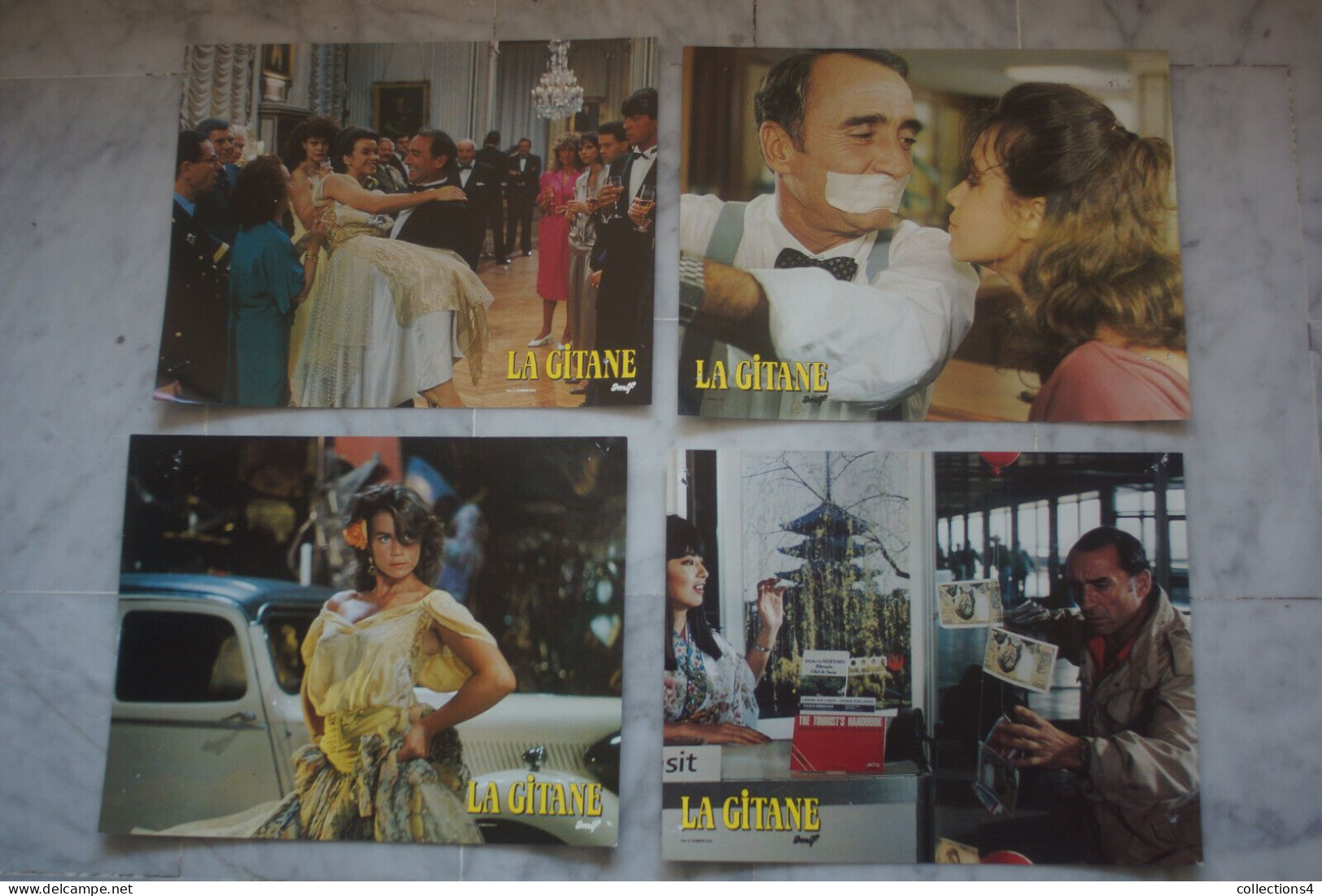 LA GITANE 1986 LOT 7 PHOTOS CLAUDE BRASSEUR VALERIE KAPRISKY - Photos