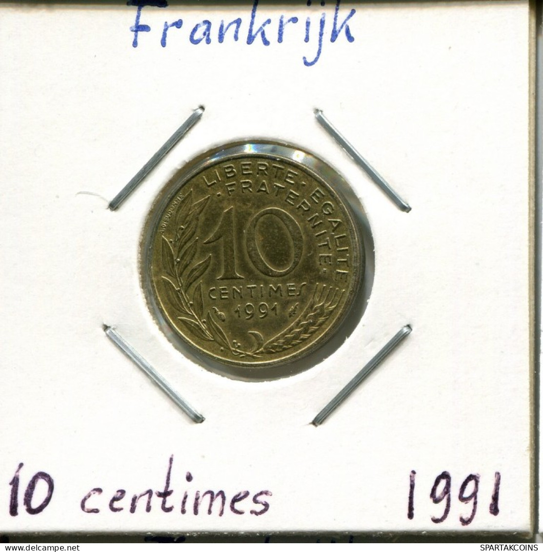 10 CENTIMES 1991 FRANCE Coin French Coin #AM145.U.A - 10 Centimes
