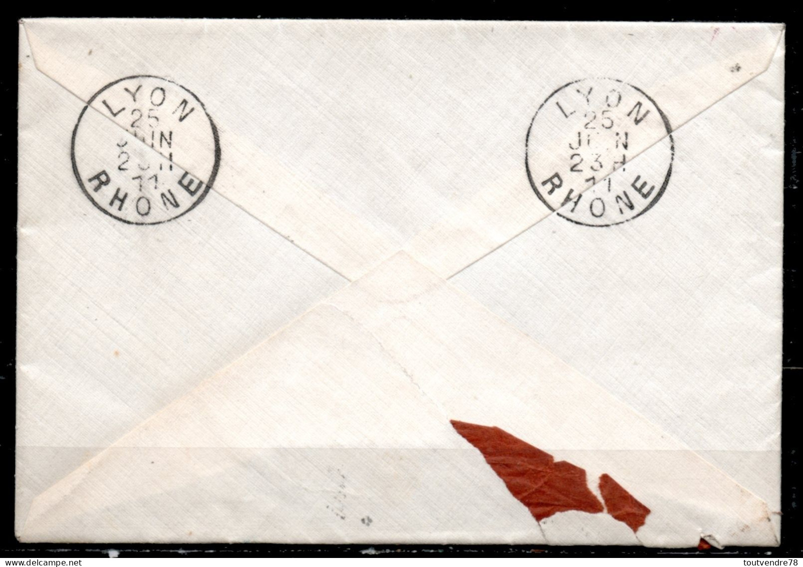 MP69-04 : Dept 69 (Rhône) GIVORS 1911 > Cachet Type A4 - Handstempel