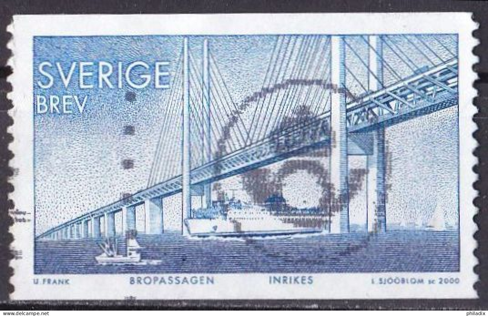 Schweden Marke Von 2000 O/used (A5-1) - Gebruikt