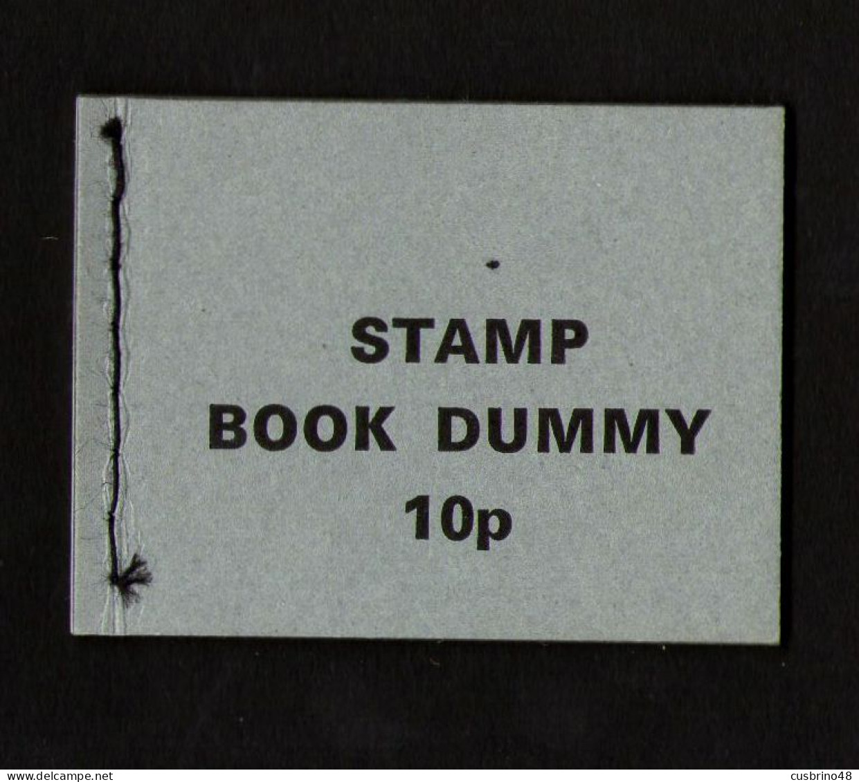 Great Britain - Dummy Booklet 10p. Grey Cover.- Lot. GB 15 - Booklets