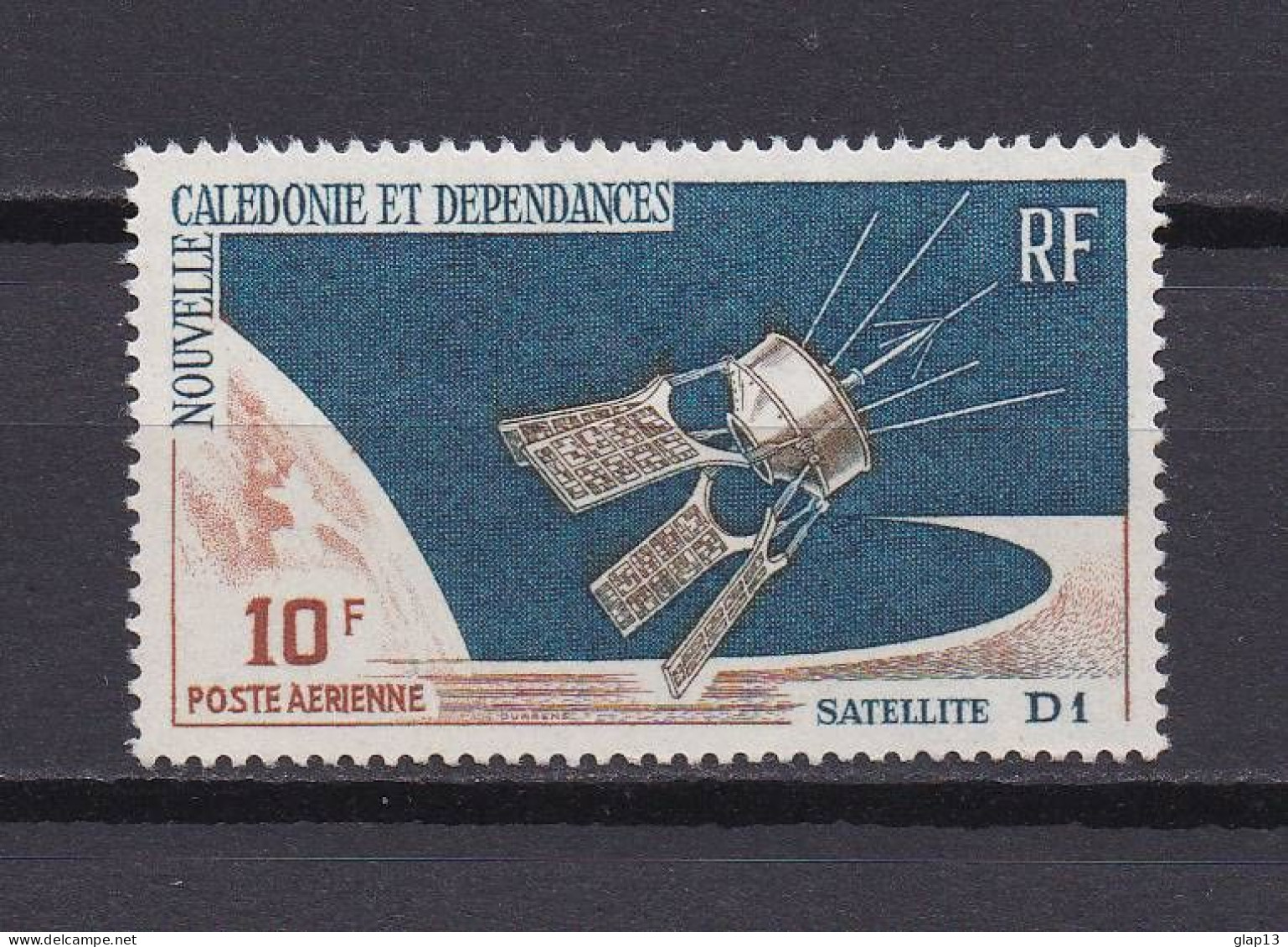 NOUVELLE-CALEDONIE 1966 PA N°87 NEUF AVEC CHARNIERE SATELLITE - Neufs