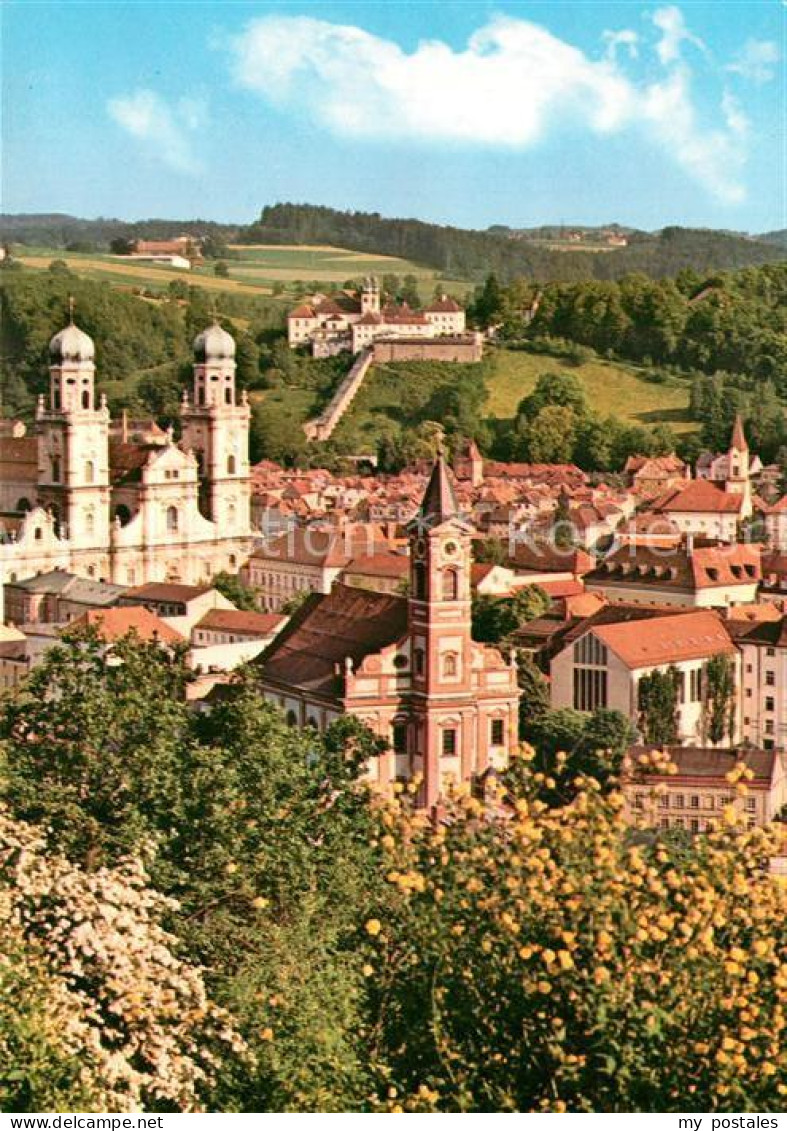 73268265 Passau Dreifluessestadt Dom St Stephan Pfarrkirche St Paul Kloster Mari - Passau