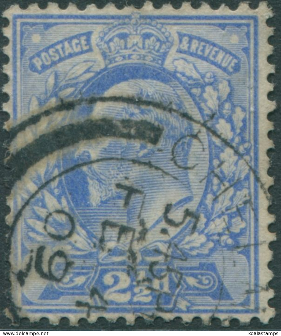 Great Britain 1902 SG231 2½d Pale Ultramarine KEVII FU - Non Classificati