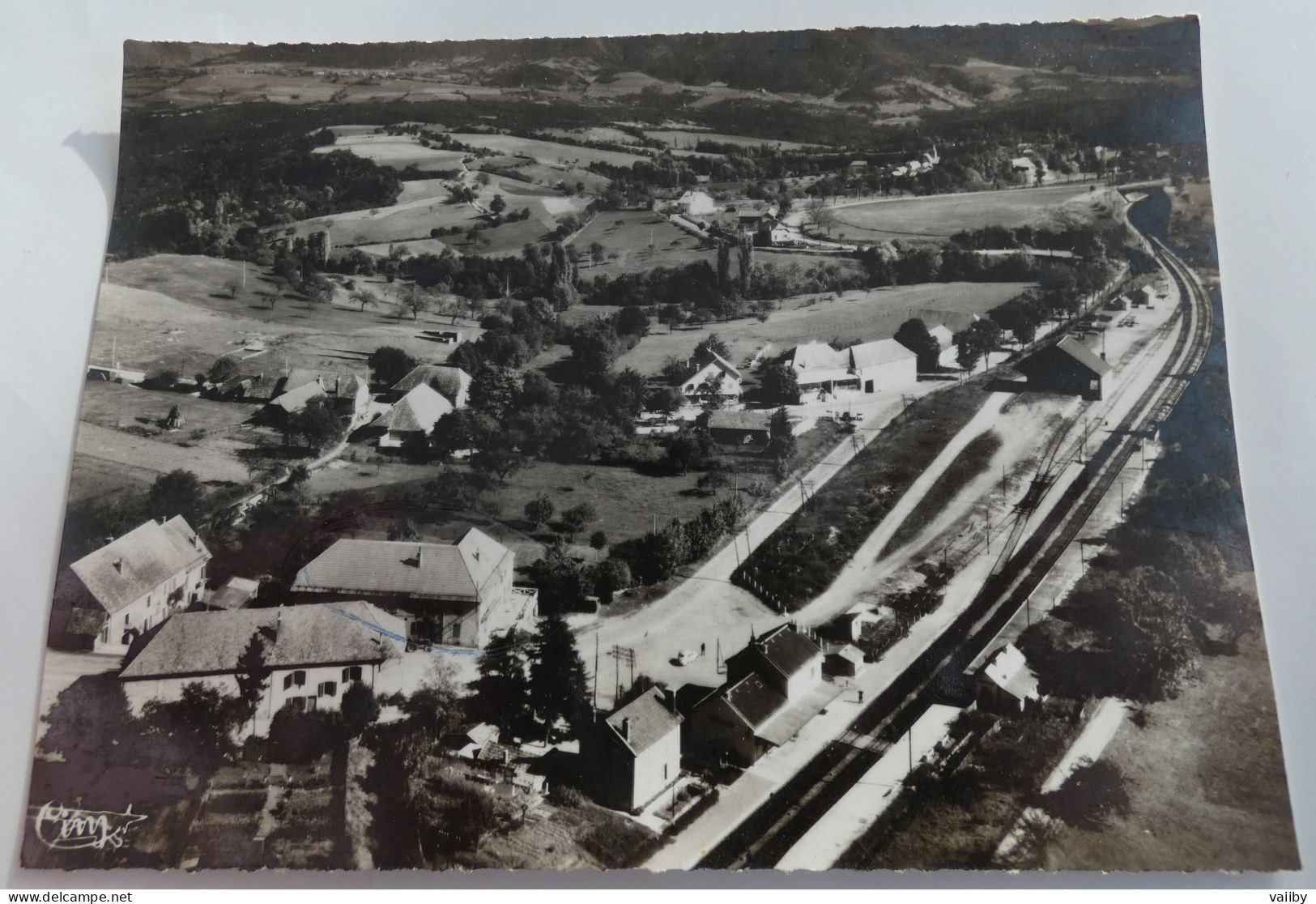 CLELLES - QUARTIER DE LA GARE - Aerienne - Clelles