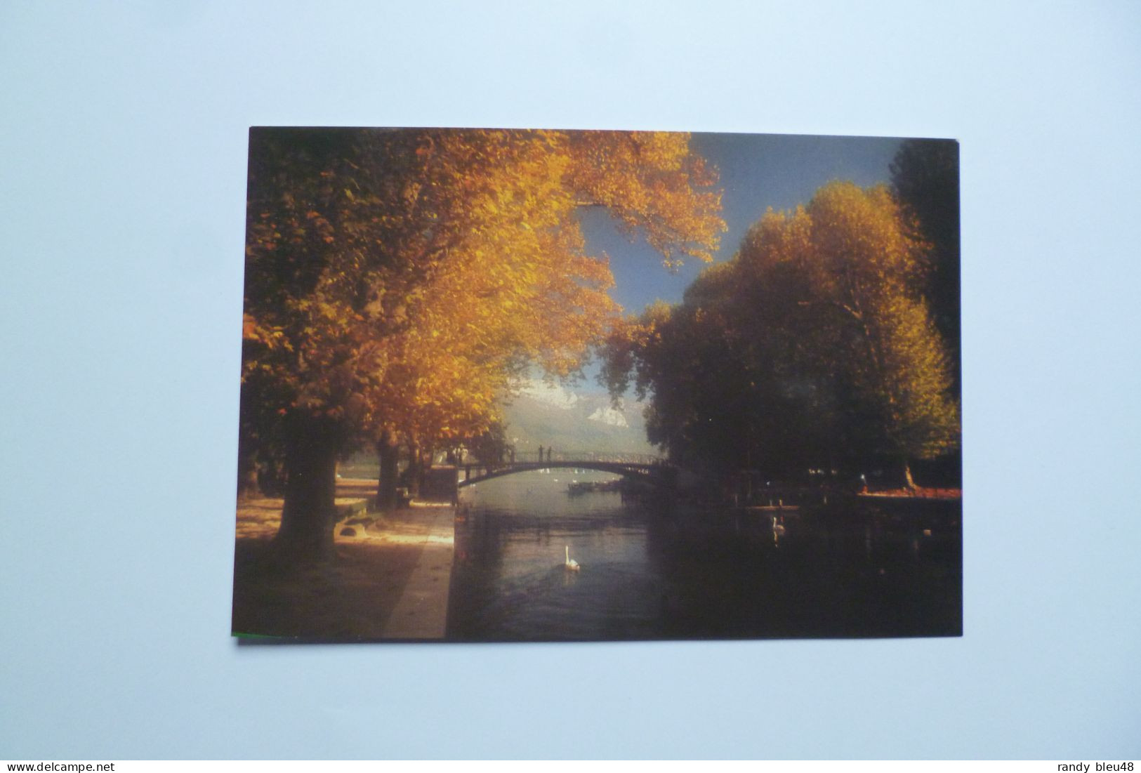 ANNECY   -  74  -  Le Canal Du Vassé Et Le Pont Des Amours    -   Haute Savoie - Annecy-le-Vieux