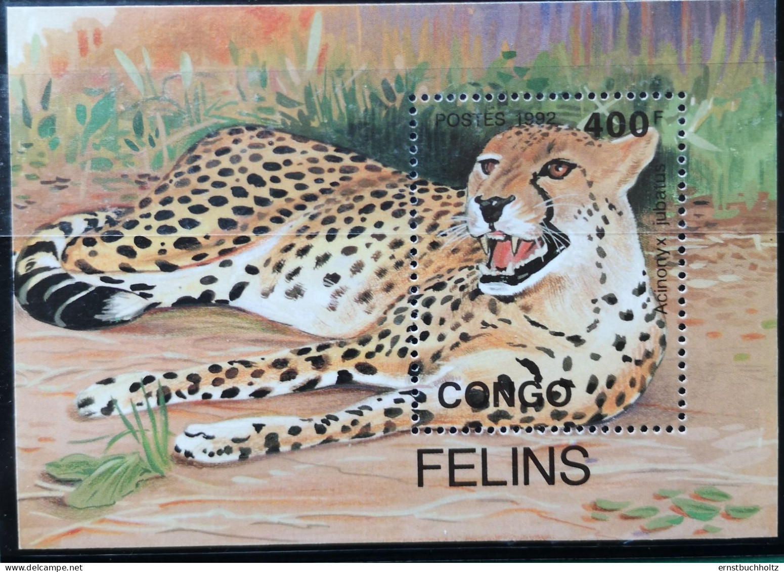 Kongo Congo Zaire 1992 Gepard Mi B95** - Neufs