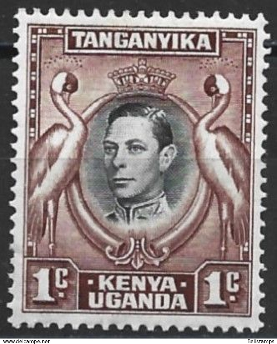 Kenya, Uganda & Tanzania 1942. Scott #66 (MH) Kavirondo Cranes - Kenya, Uganda & Tanganyika