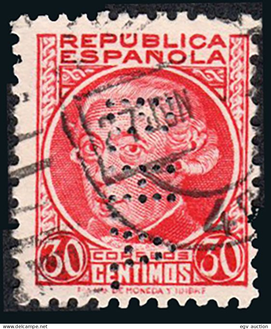 Madrid - Perforado - Edi O 687 - "B.H.A." Pequeño (Banco) - Gebraucht