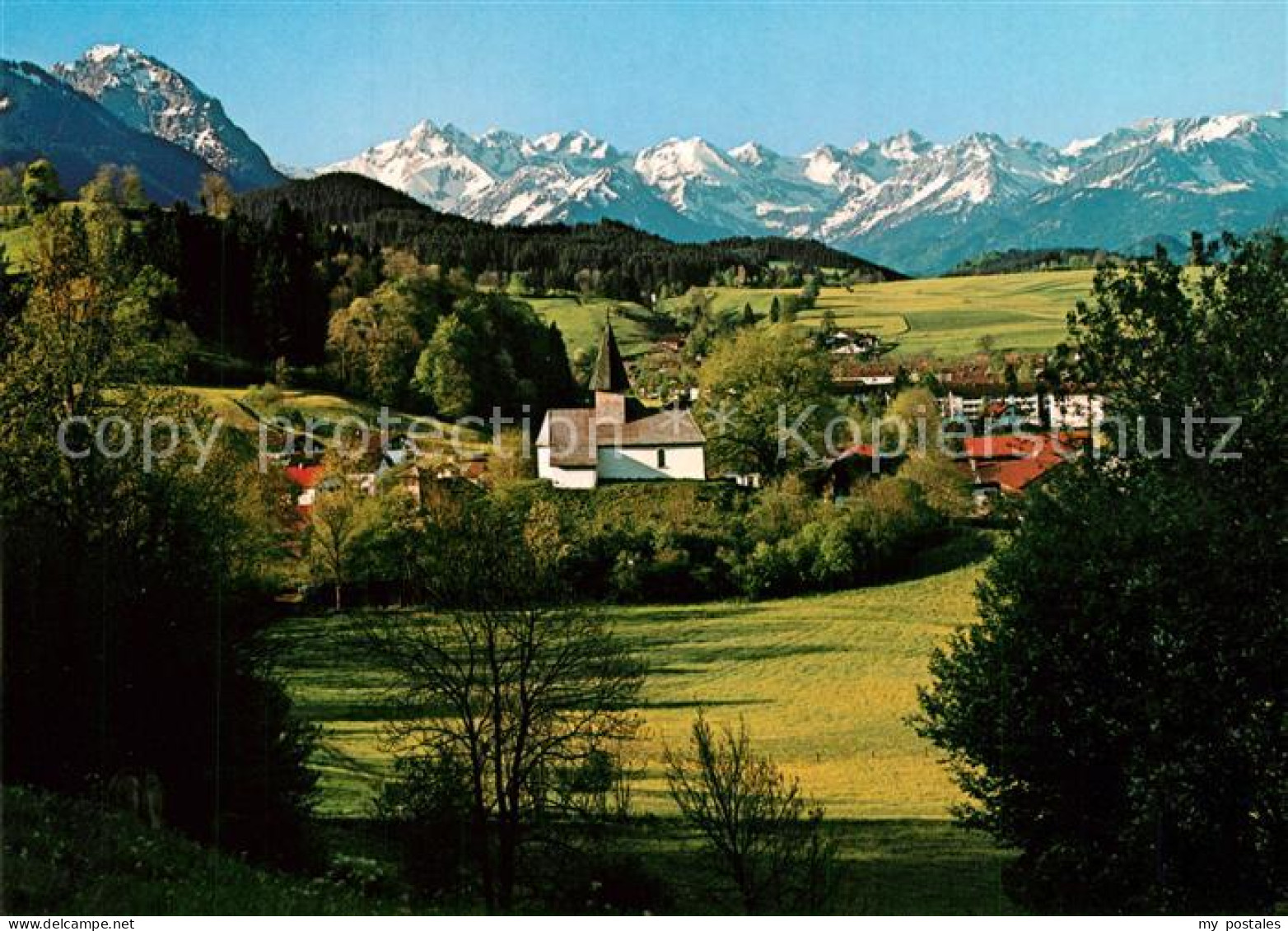 73266928 Berghofen Sonthofen Landschaftspanorama Mit Rubihorn Und Maedelegabelgr - Sonthofen