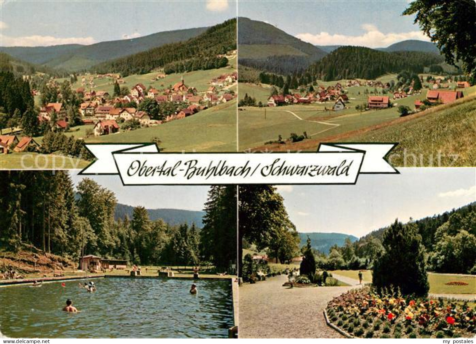 73265891 Buhlbach Obertal Panorama Luftkurort Im Schwarzwald Kuranlagen Kleingol - Baiersbronn