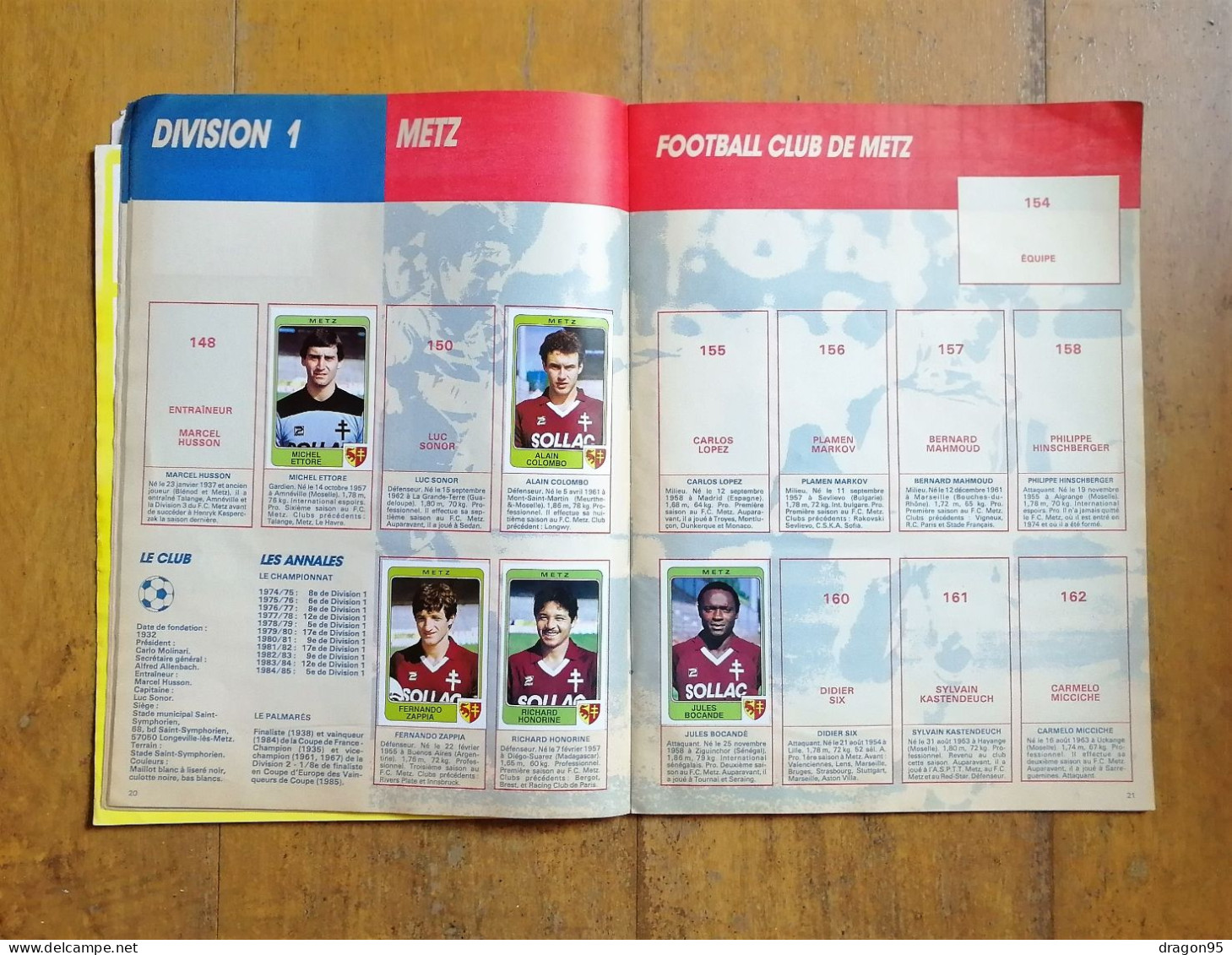 Album Football 86 Panini Avec Poster Et Bon De Commande - Edición Francesa