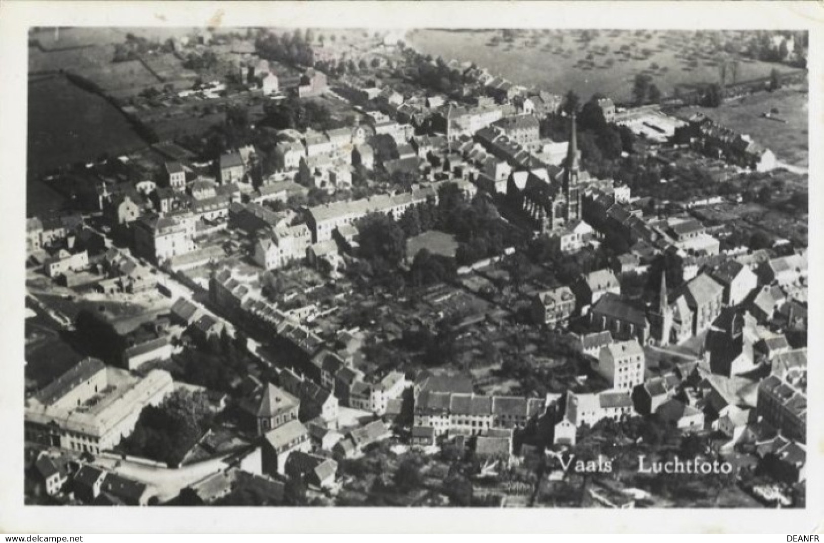 NL - PAYS-BAS : VAALS - Luchtfoto. Carte Bon état. - Vaals