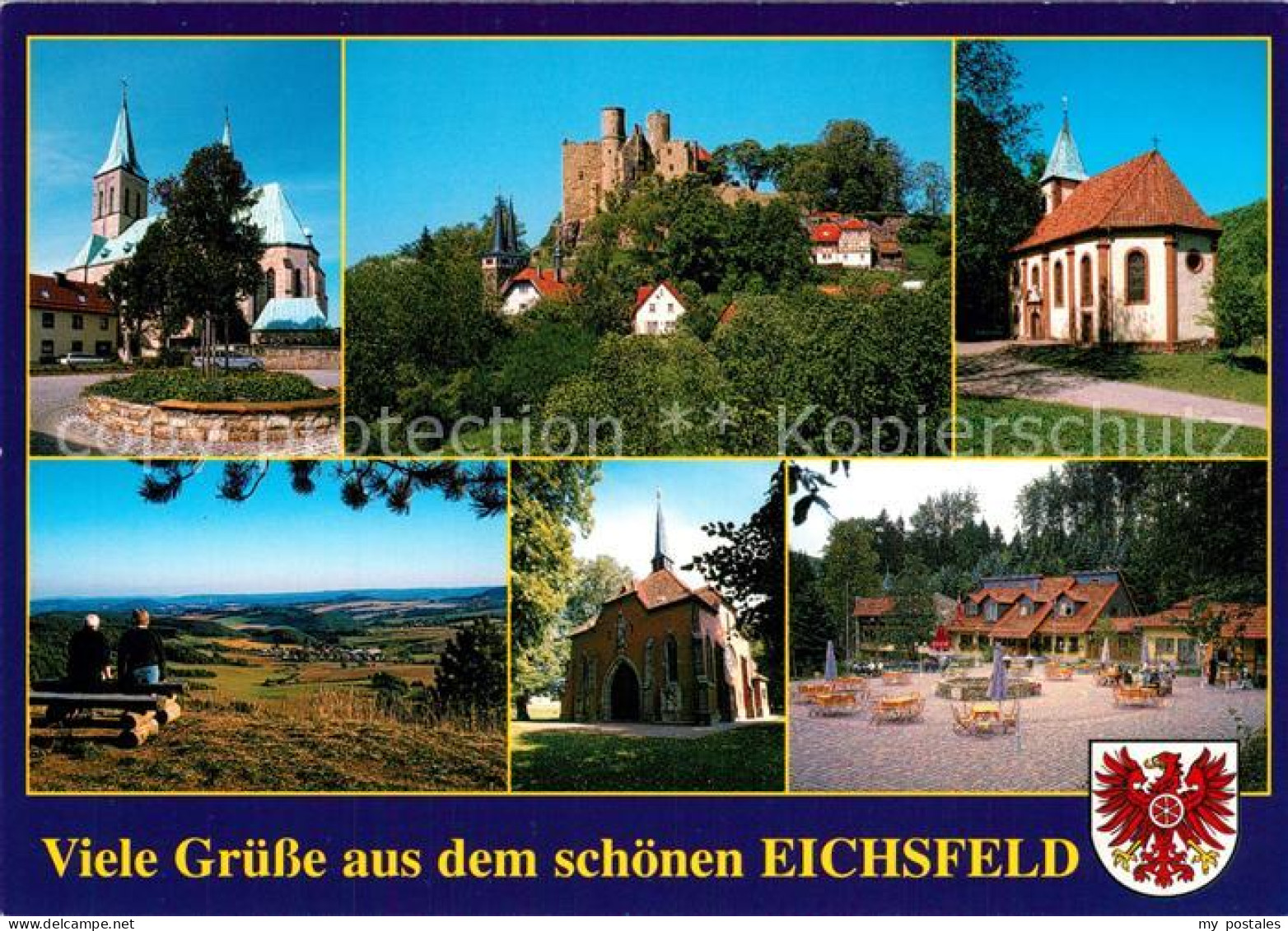 73263876 Eichsfeld Duderstadt Dom Burg Hanstein Wallfartskirche Klueschen Dieter - Duderstadt