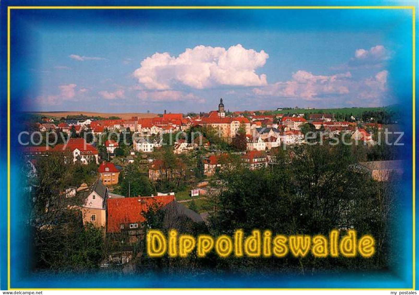 73263830 Dippoldiswalde Osterzgebirge Panorama Dippoldiswalde - Dippoldiswalde