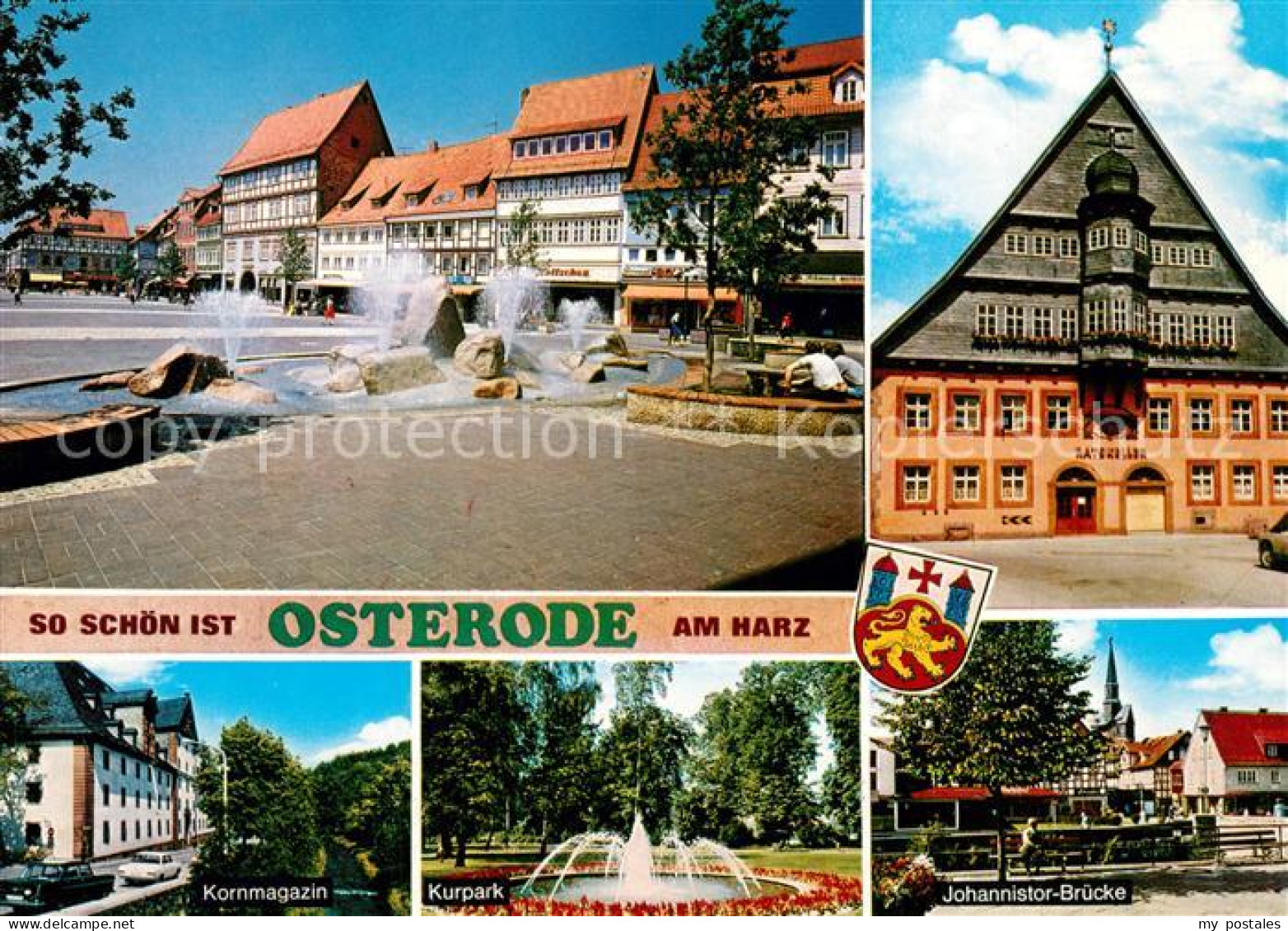 73263652 Osterode Harz Johannistor-Bruecke Kurpark Kornmagazin Osterode Harz - Osterode