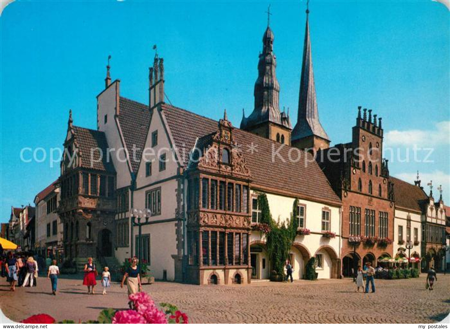 73262277 Lemgo Marktplatz Rathaus Kornherrenstube  Lemgo - Lemgo